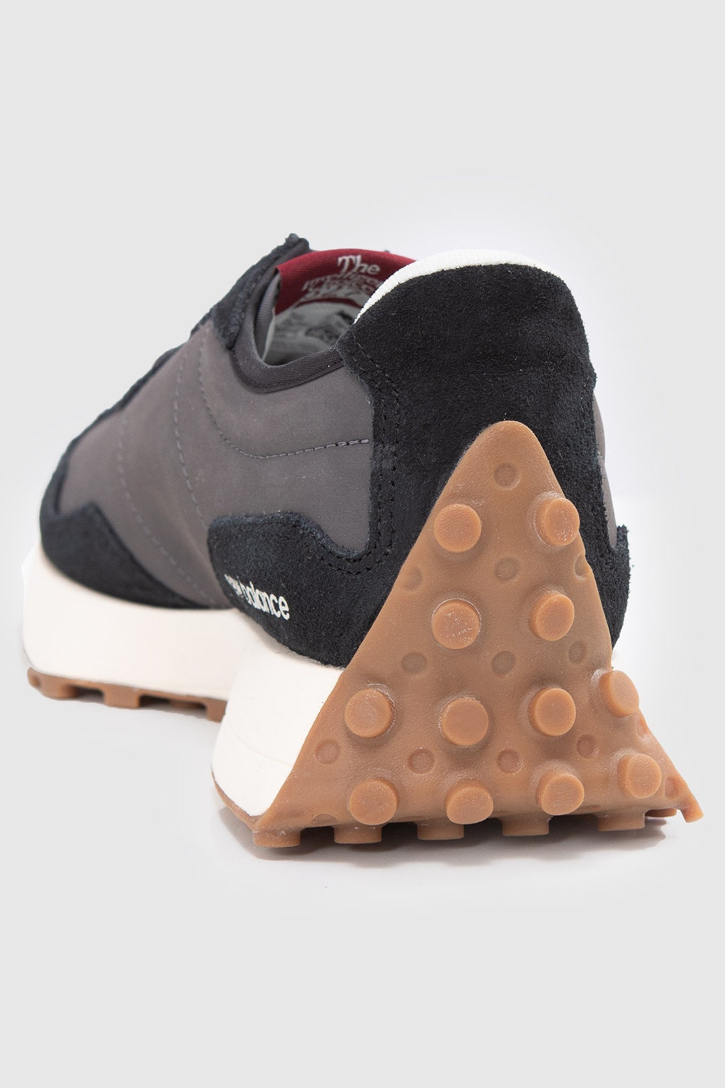 BLACK NEW BALANCE 327 TRAINERS BLACK 3