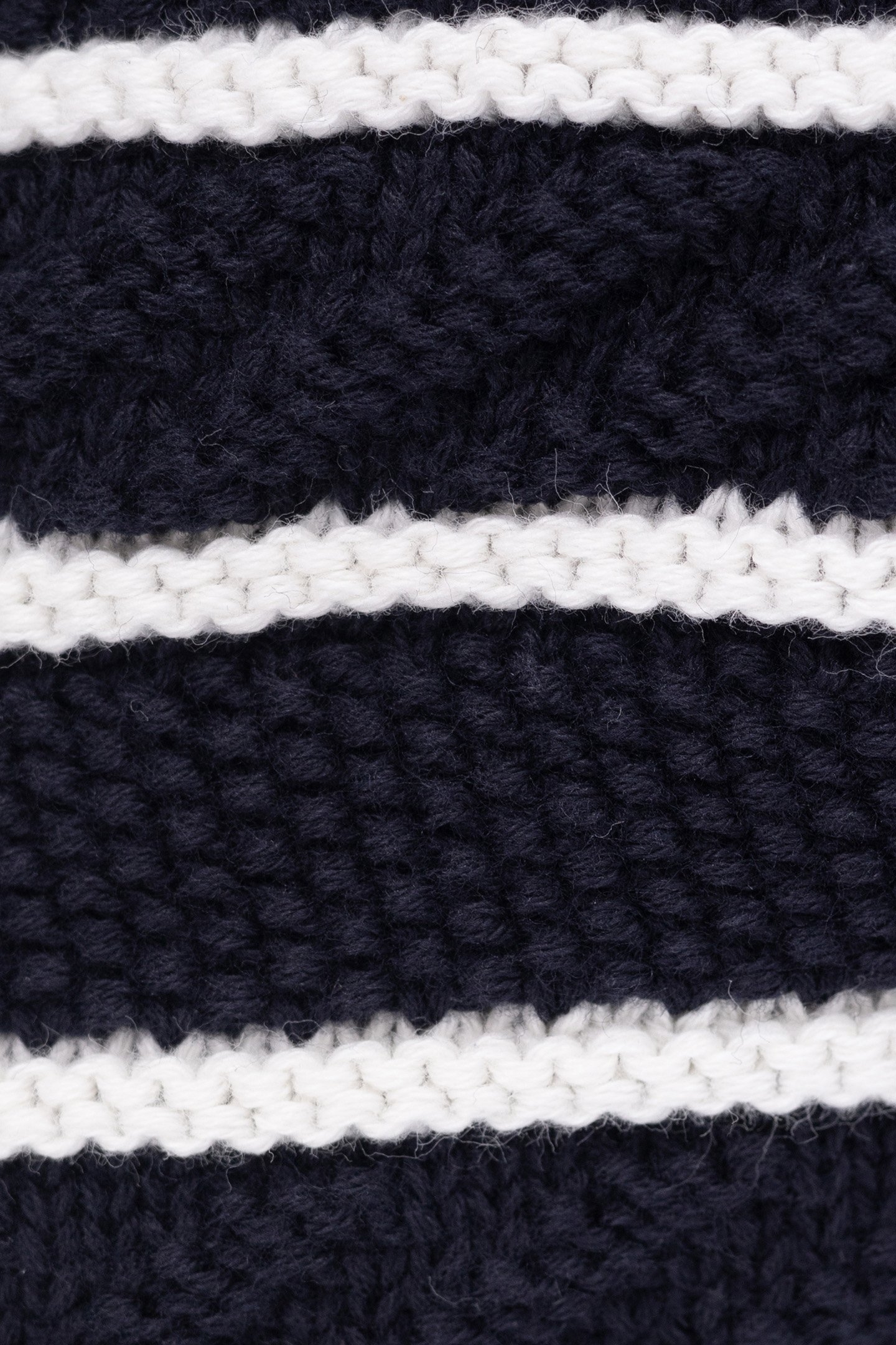 BOY'S NAVY KNITTED FURRY SNOOD 4