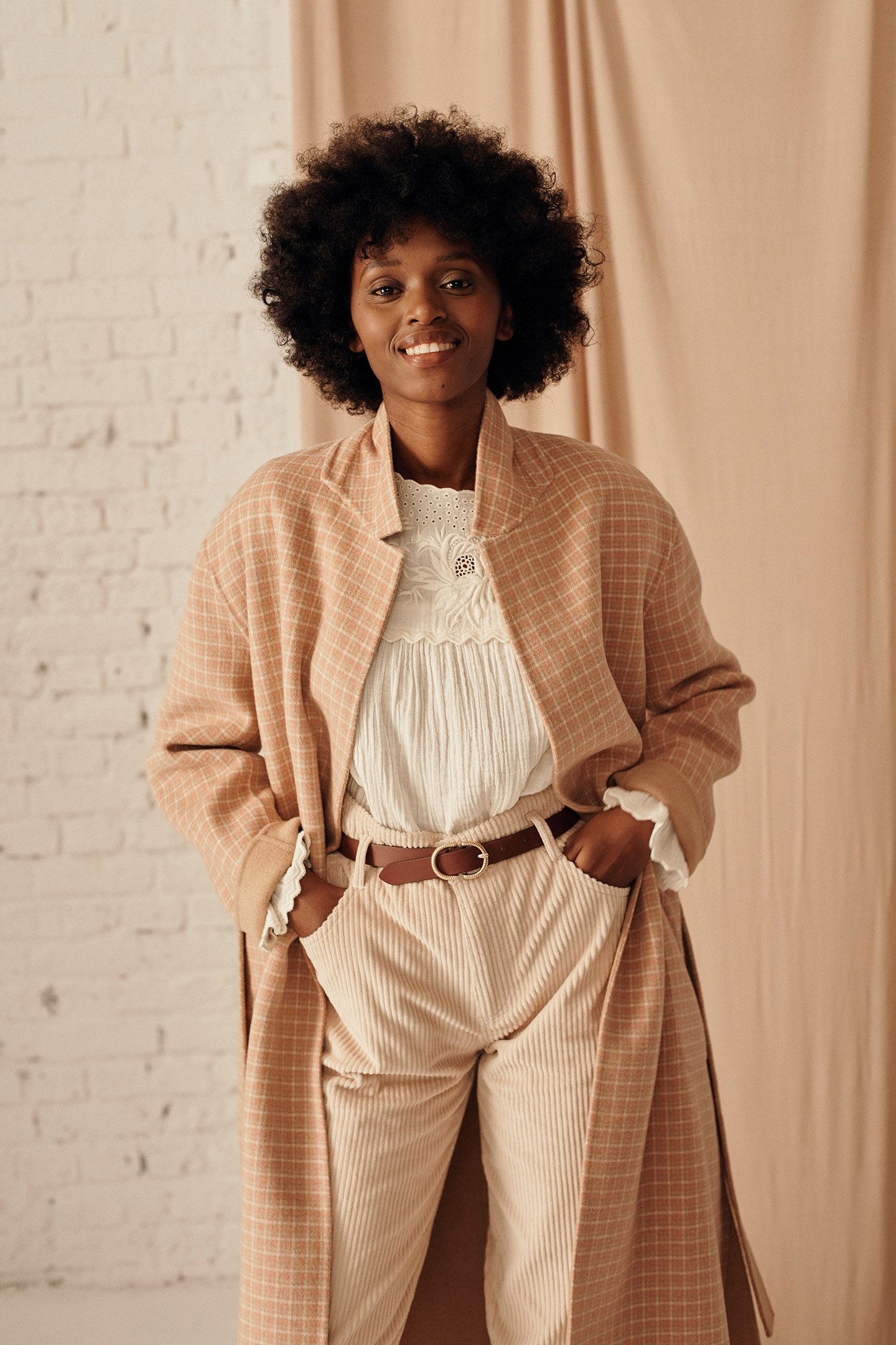 REVERSIBLE COAT SULLY CAMEL-BLUSH 7