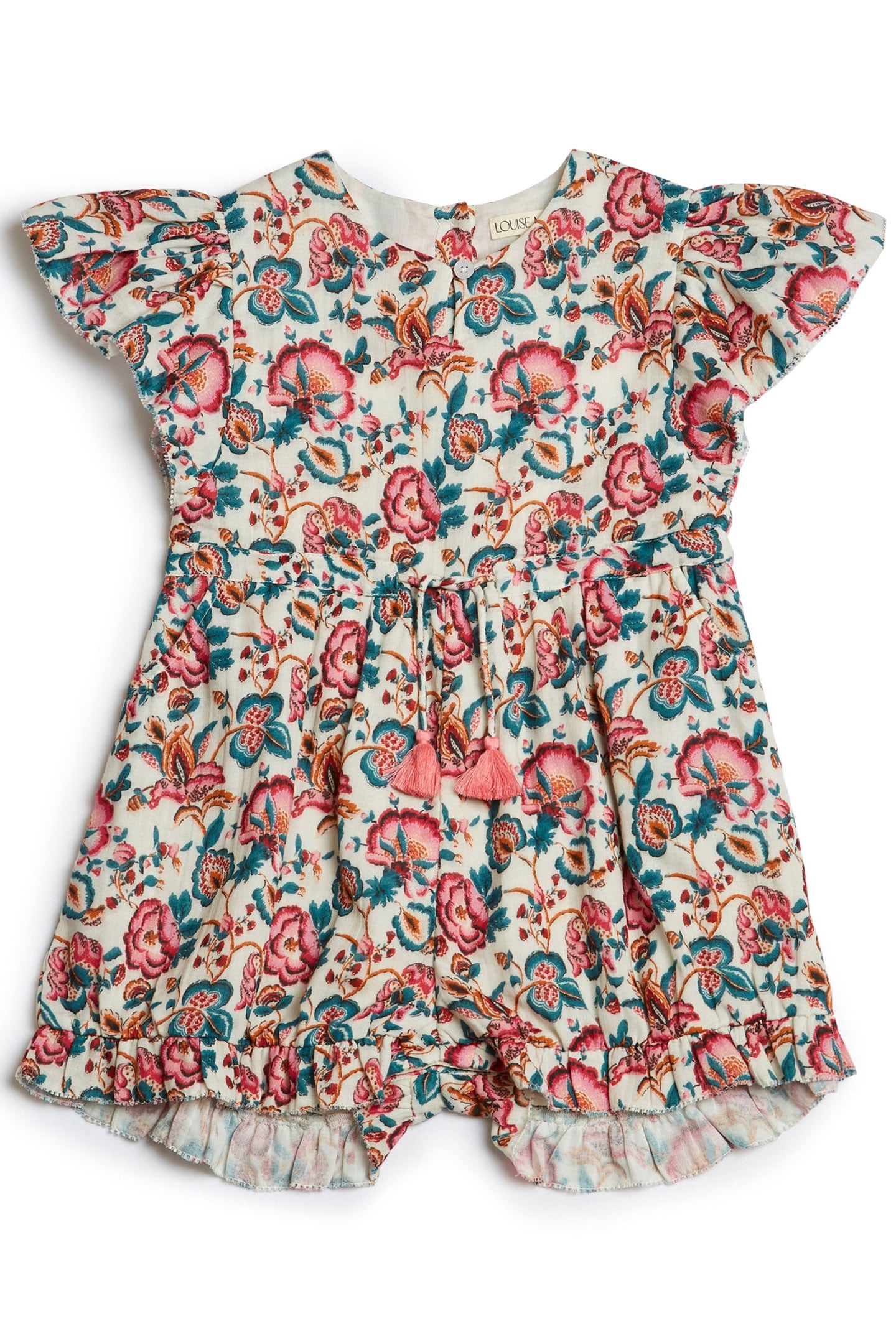 JUMPSUITS MAYALIA CREAM INDIAN FLOWERS 3