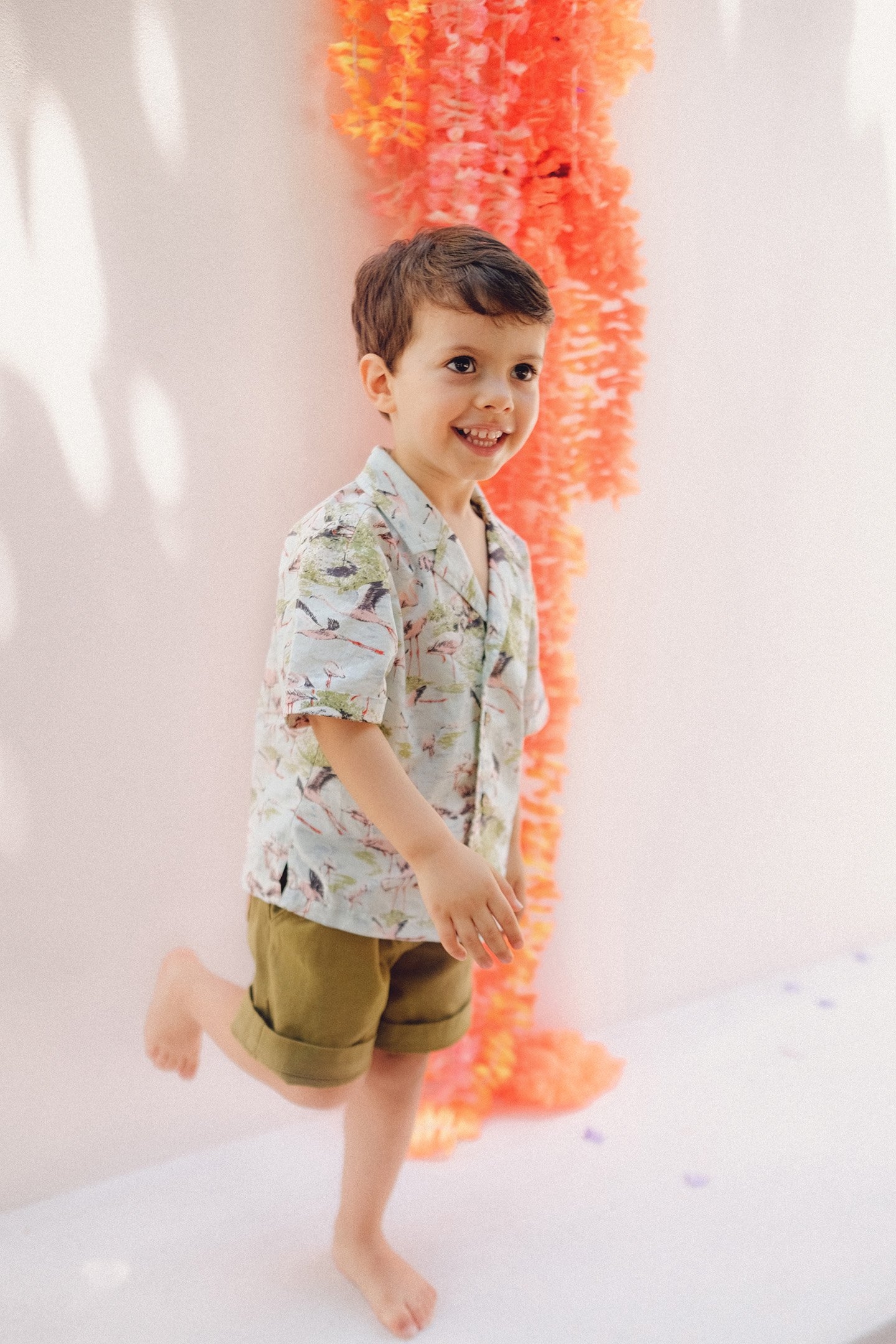 SHIRT ALOV ACQUA DARJ FLAMINGO 1