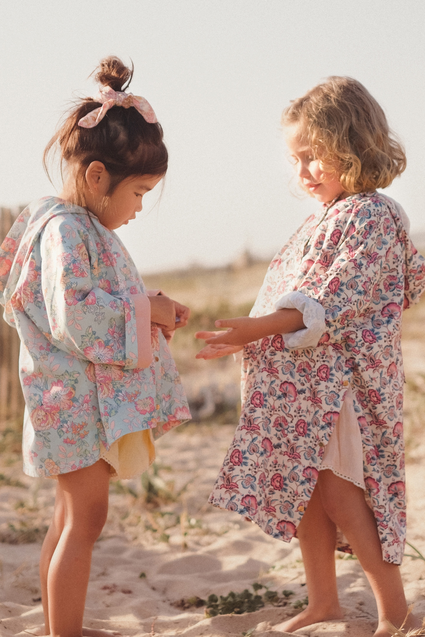 WINDBREAKER HYLINA CREAM INDIAN FLOWERS 3