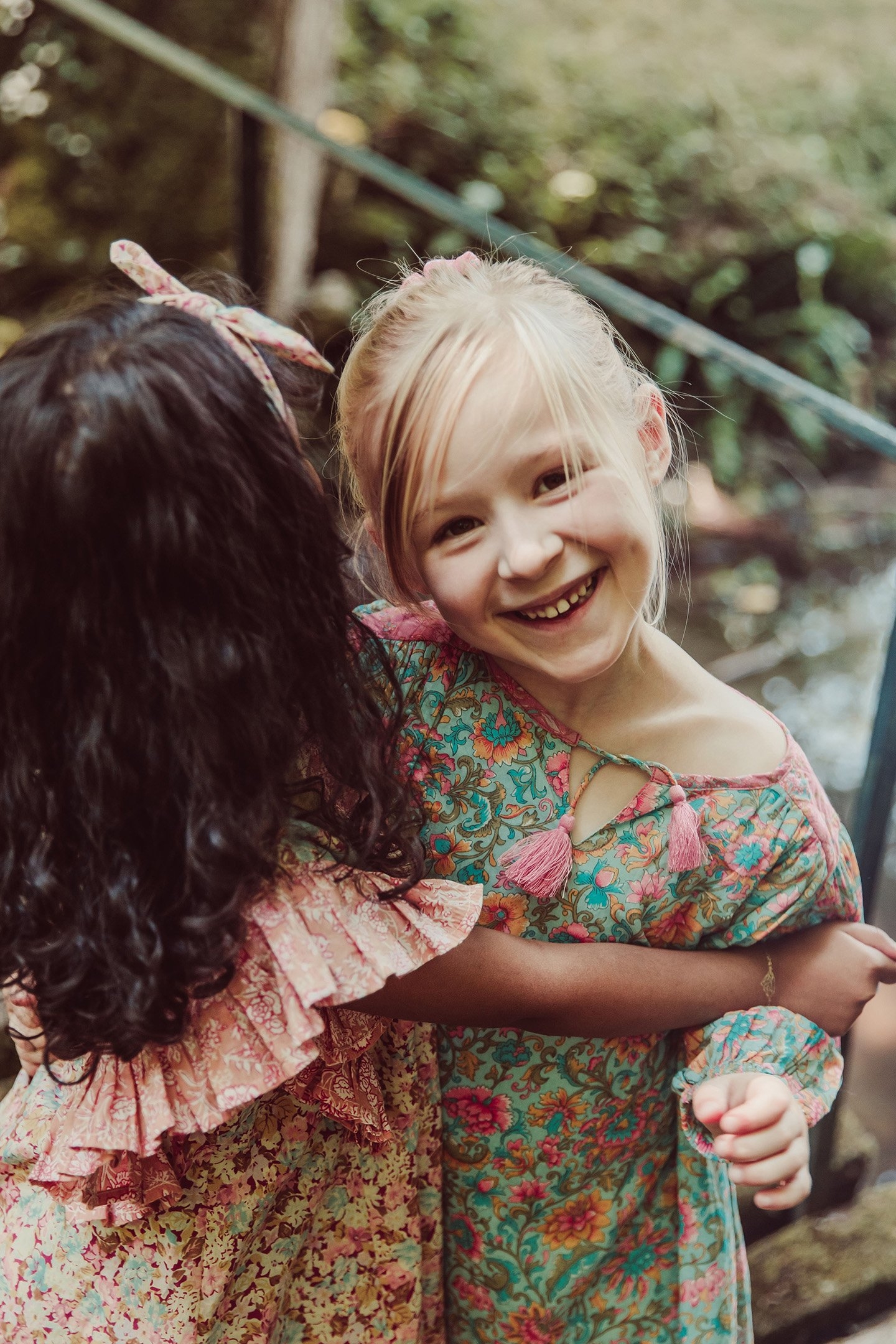 DRESS EUGENIE WATER R FLOWER-PINK 3