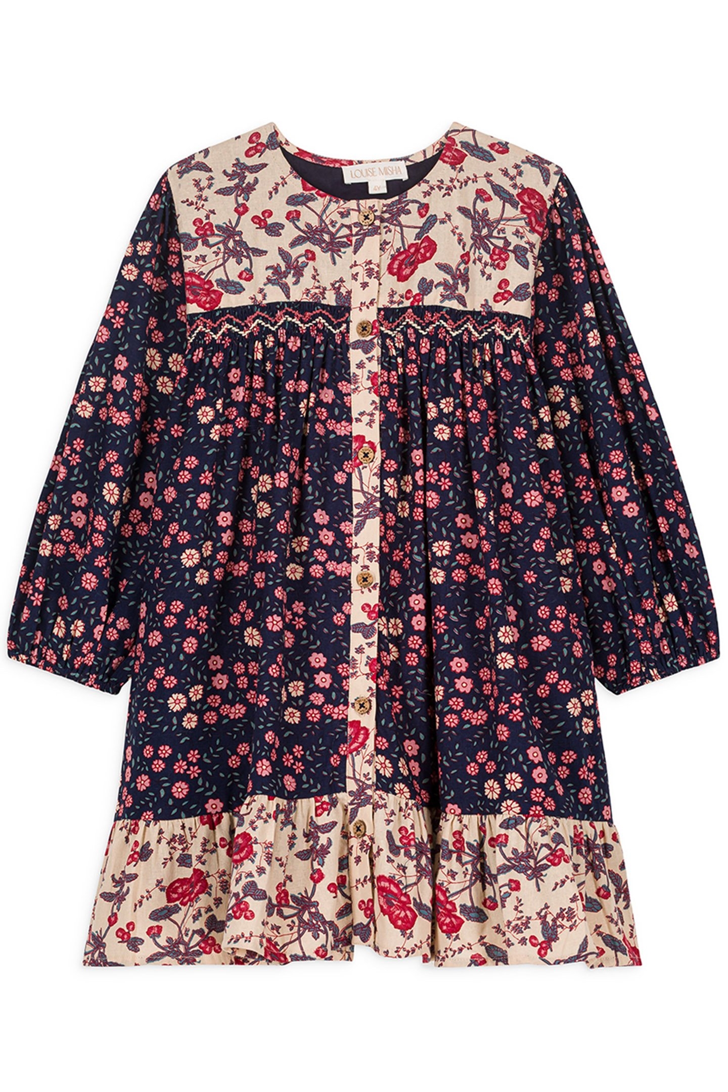 DRESS MASSILIA MIDSTARGAR-CREAM POP 3