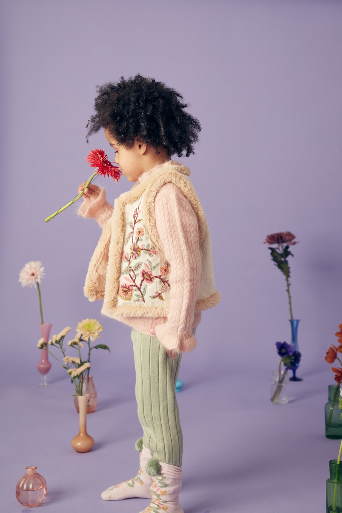 REVERSIBLE VEST LIBRA CREAM 6