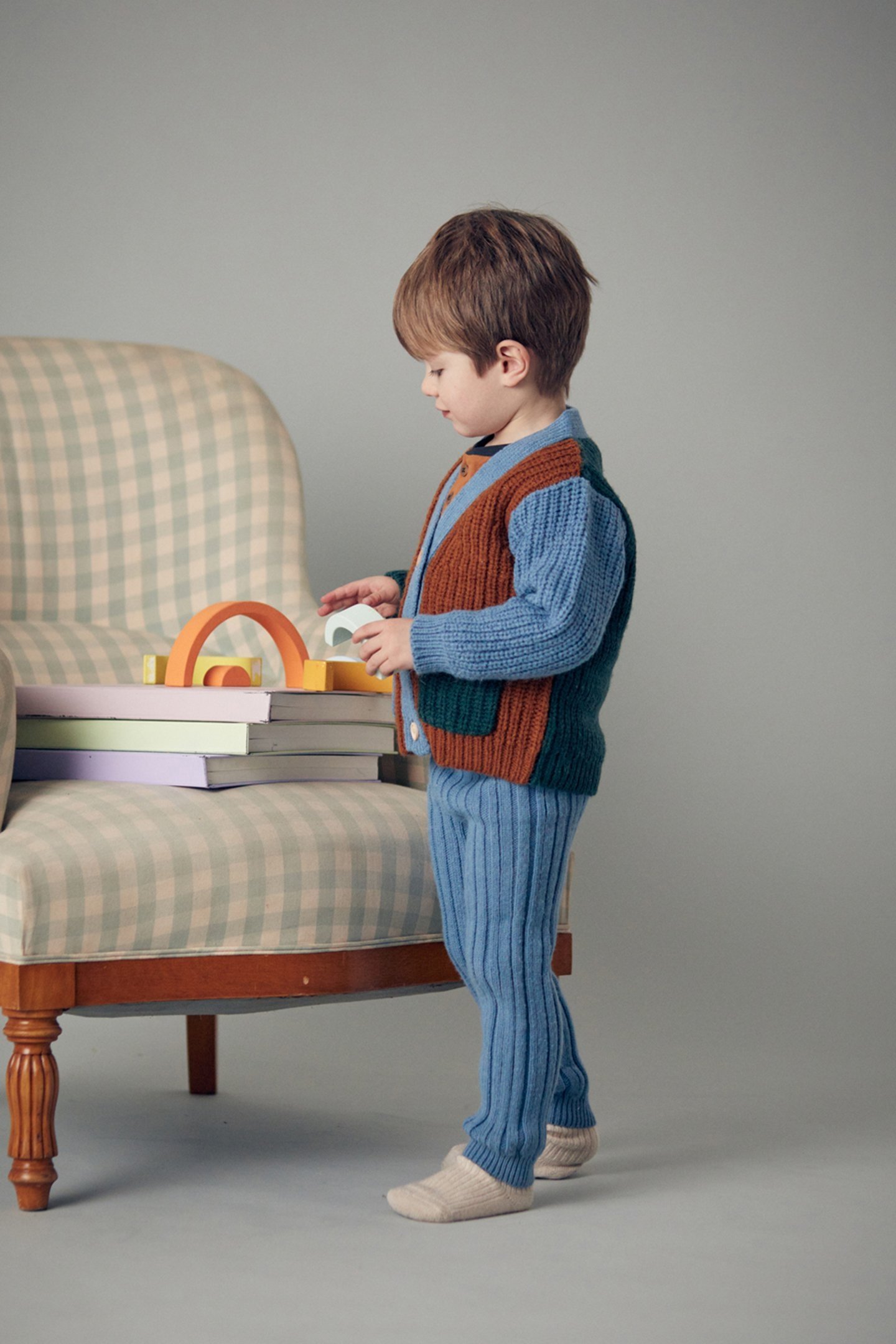 CARDIGAN POLO CARAMEL 4