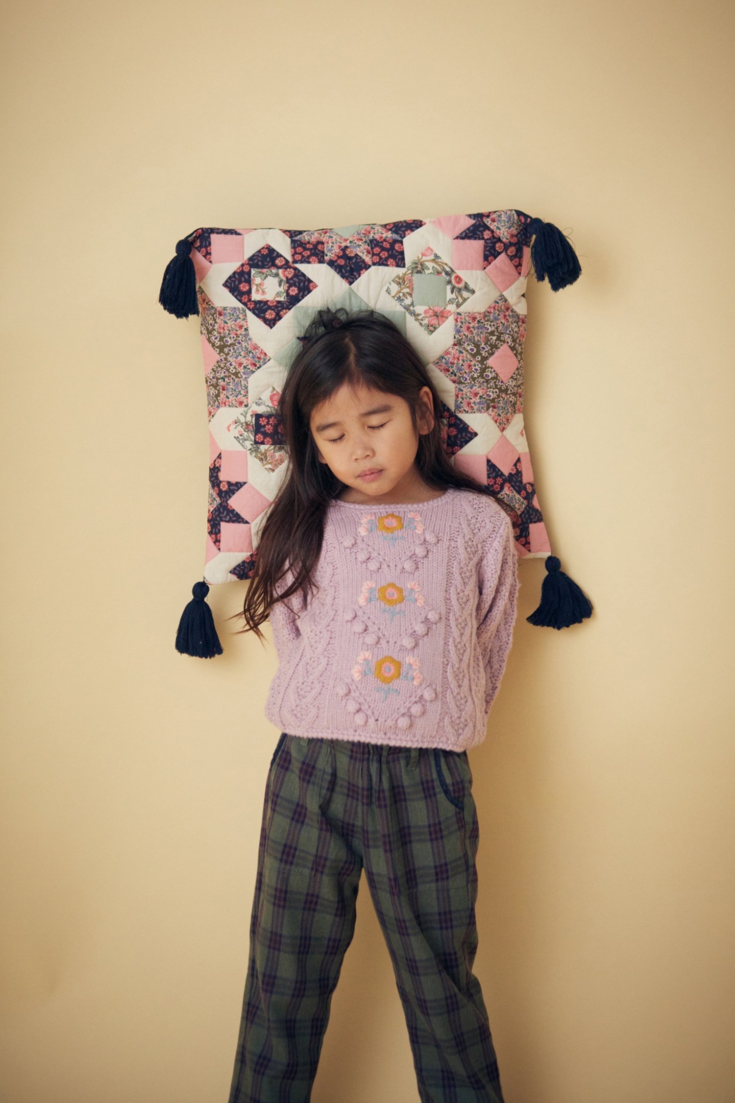 PANTS NIMA GREEN TARTAN 4