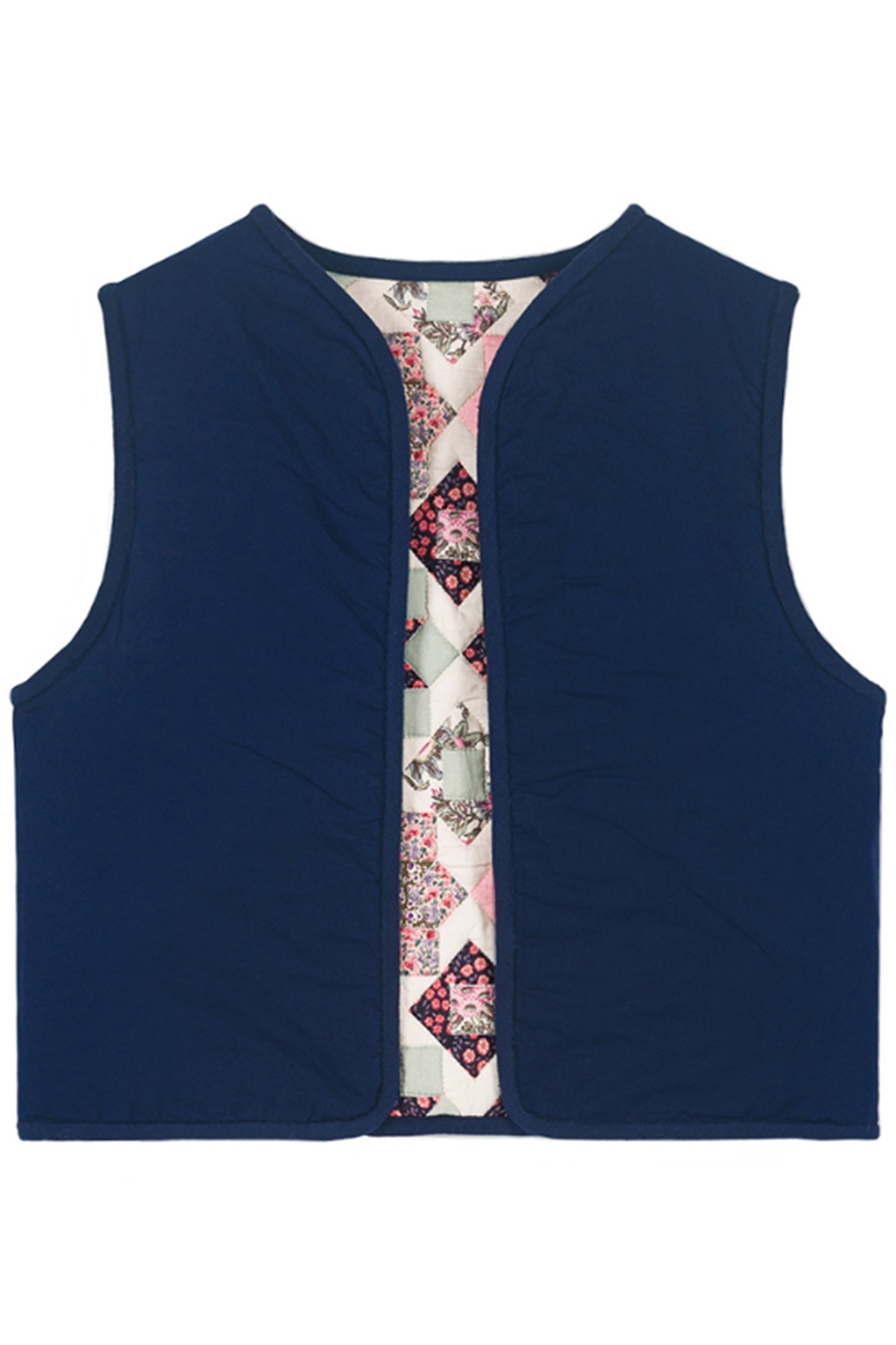 REVERSIBLE VEST ANDRESA SMALL STAR PATCHWORK 4