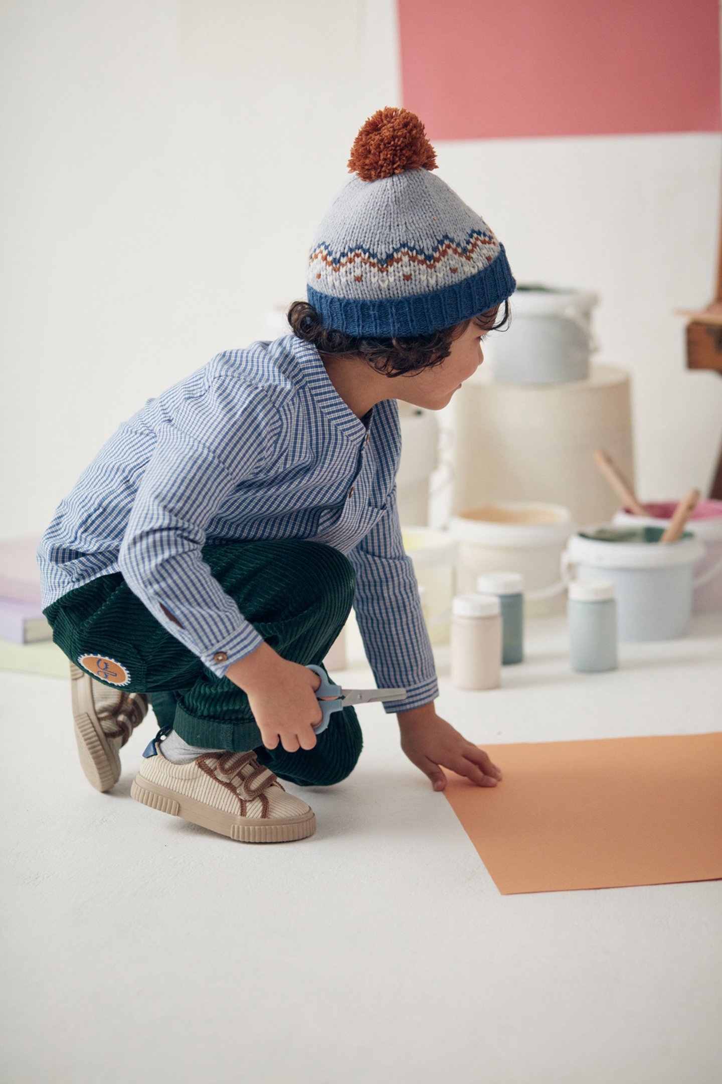 BEANIE MICHEL HEATHER GREY 3