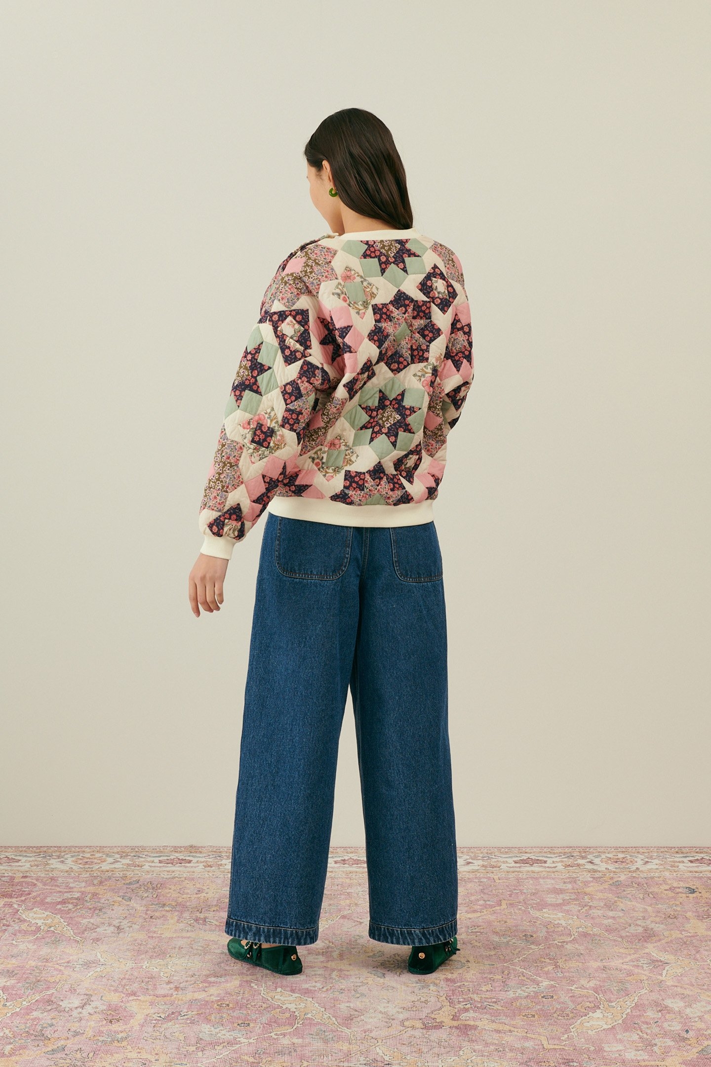 SWEATSHIRT PANTINE STAR PATCHWORK 2