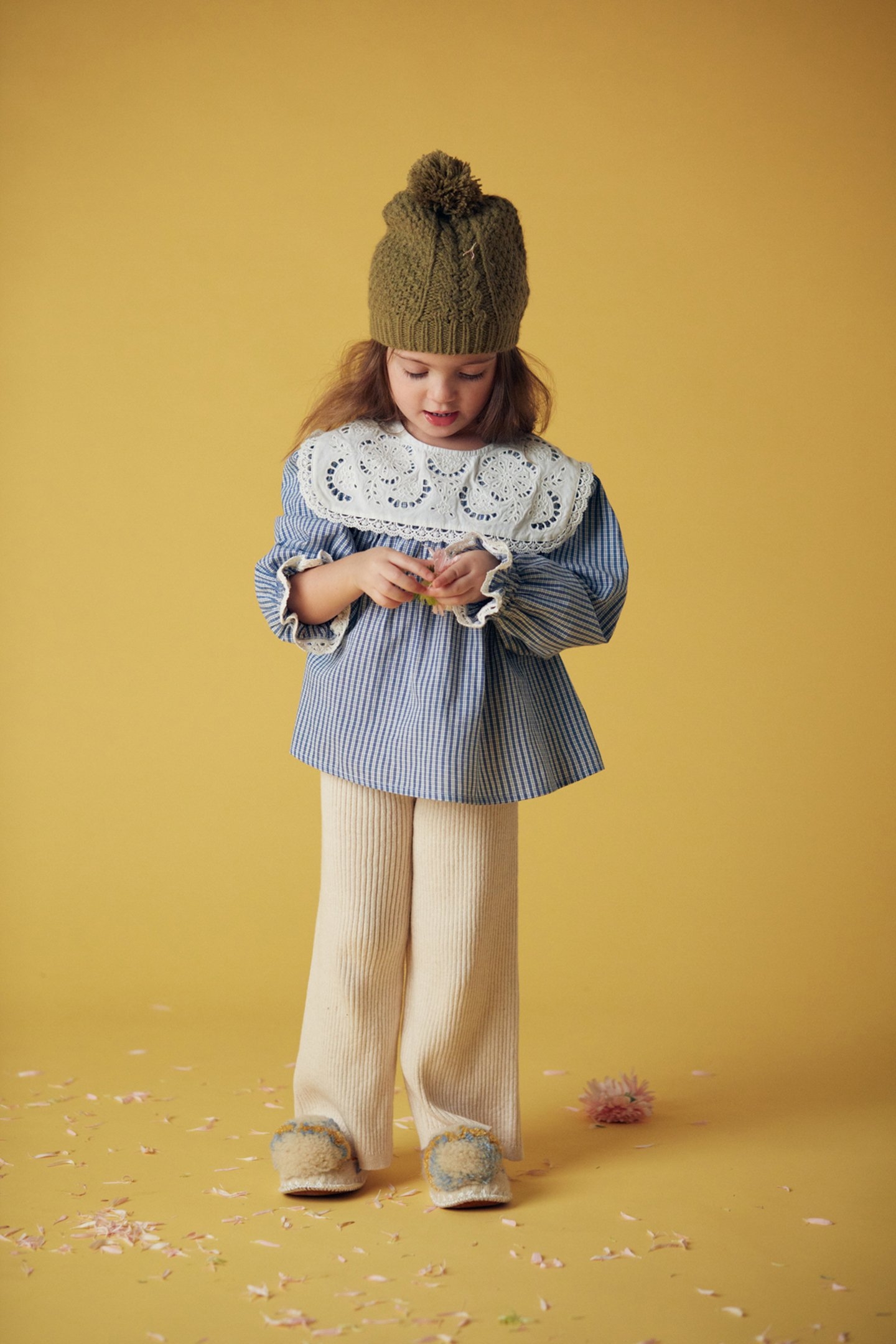 BLOUSE HENRIETTE BLUE SONNET VICHY 4