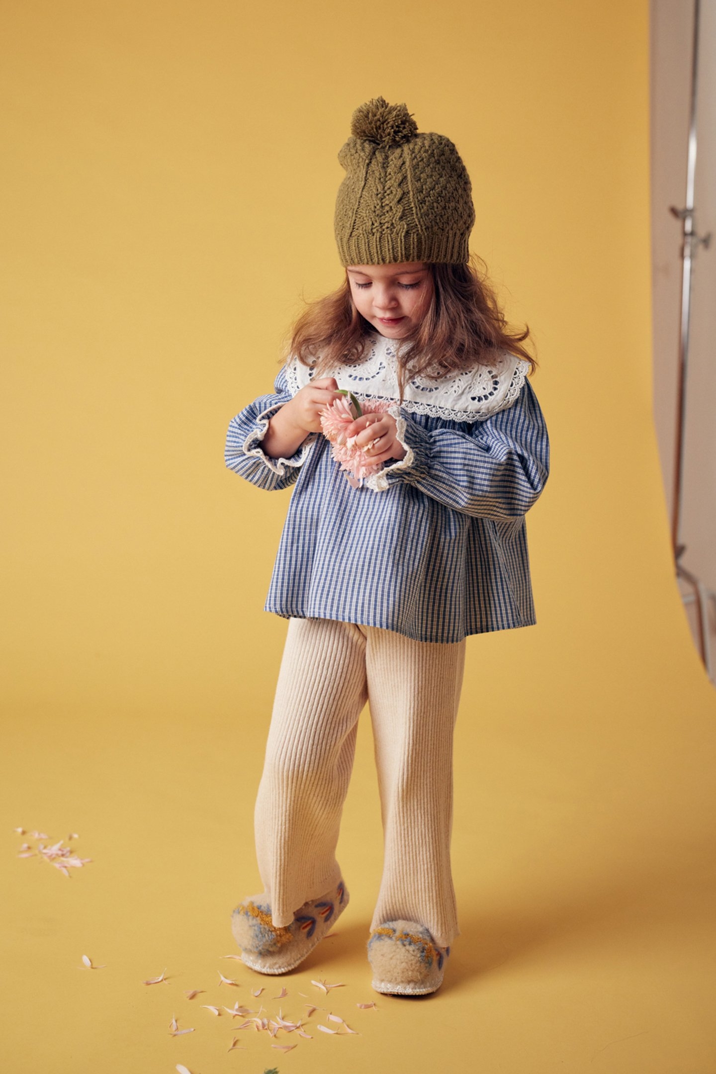 BLOUSE HENRIETTE BLUE SONNET VICHY 3