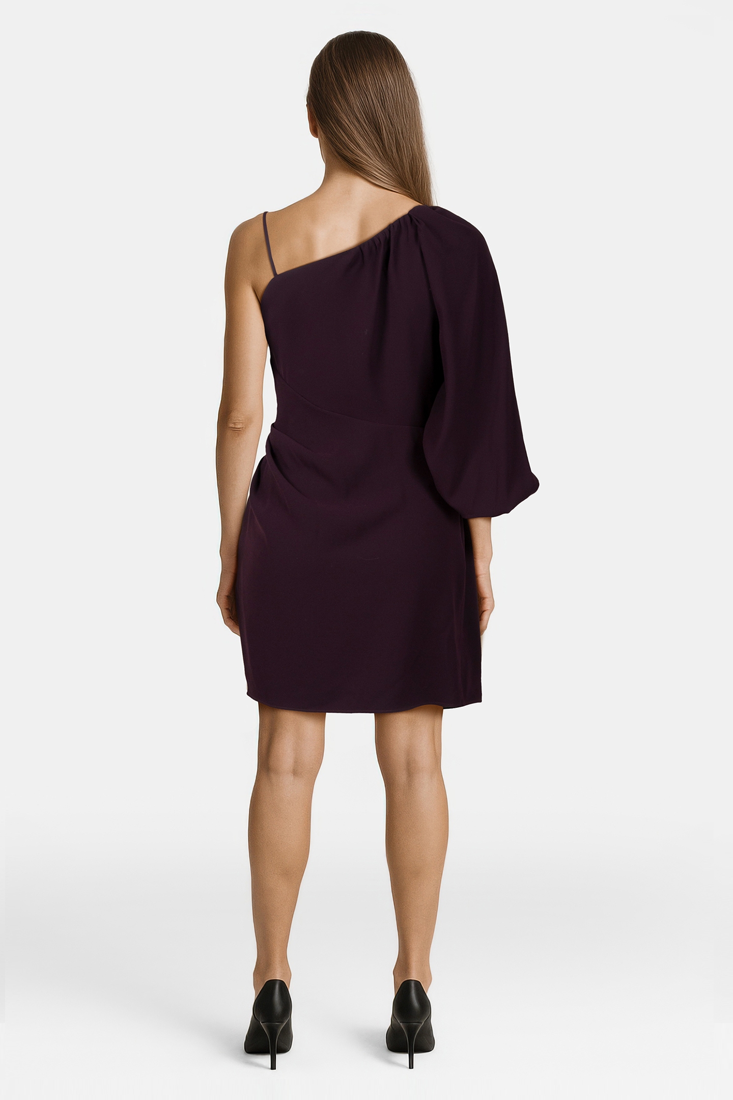 SOLIA DRESS BURGUNDY 2