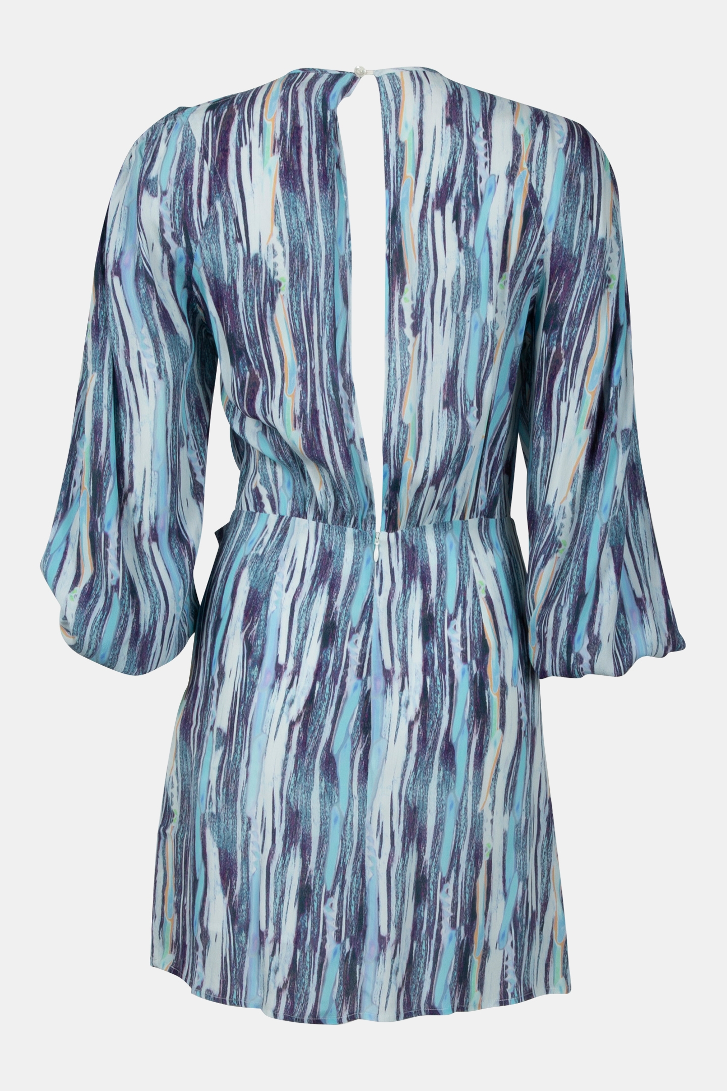 ISIARI DRESS MIXED BLUE 4