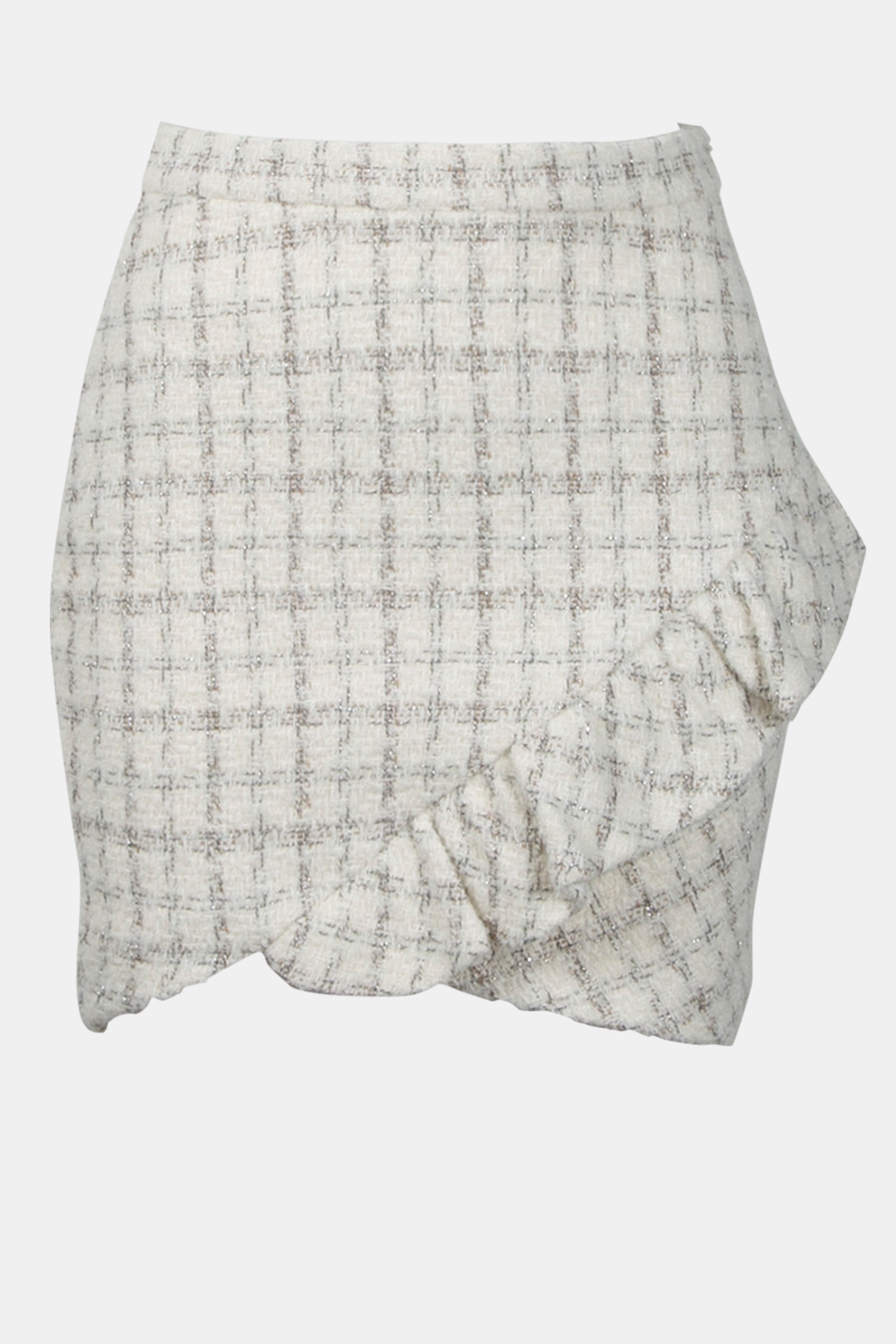 LEELA SKIRT ECRU/SILVER 3