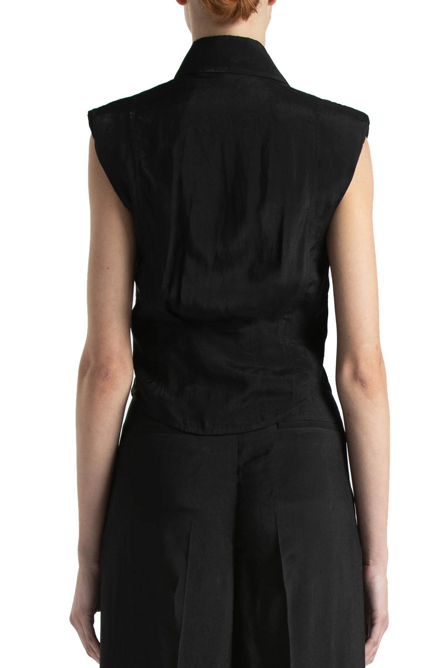 BUSTIER SHIRT BLACK 3