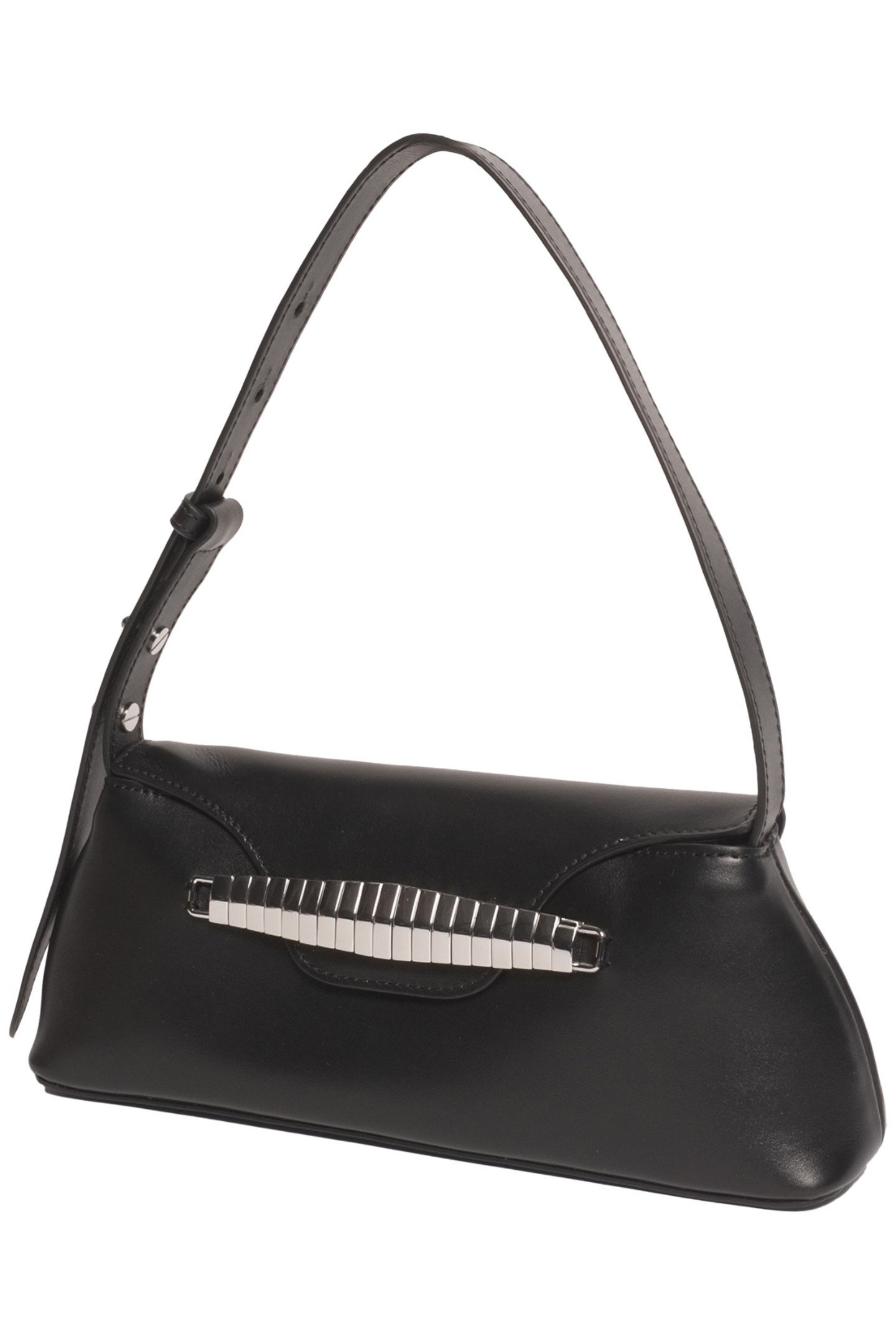 EVA SHOULDER BAG LEATHER BLACK 2