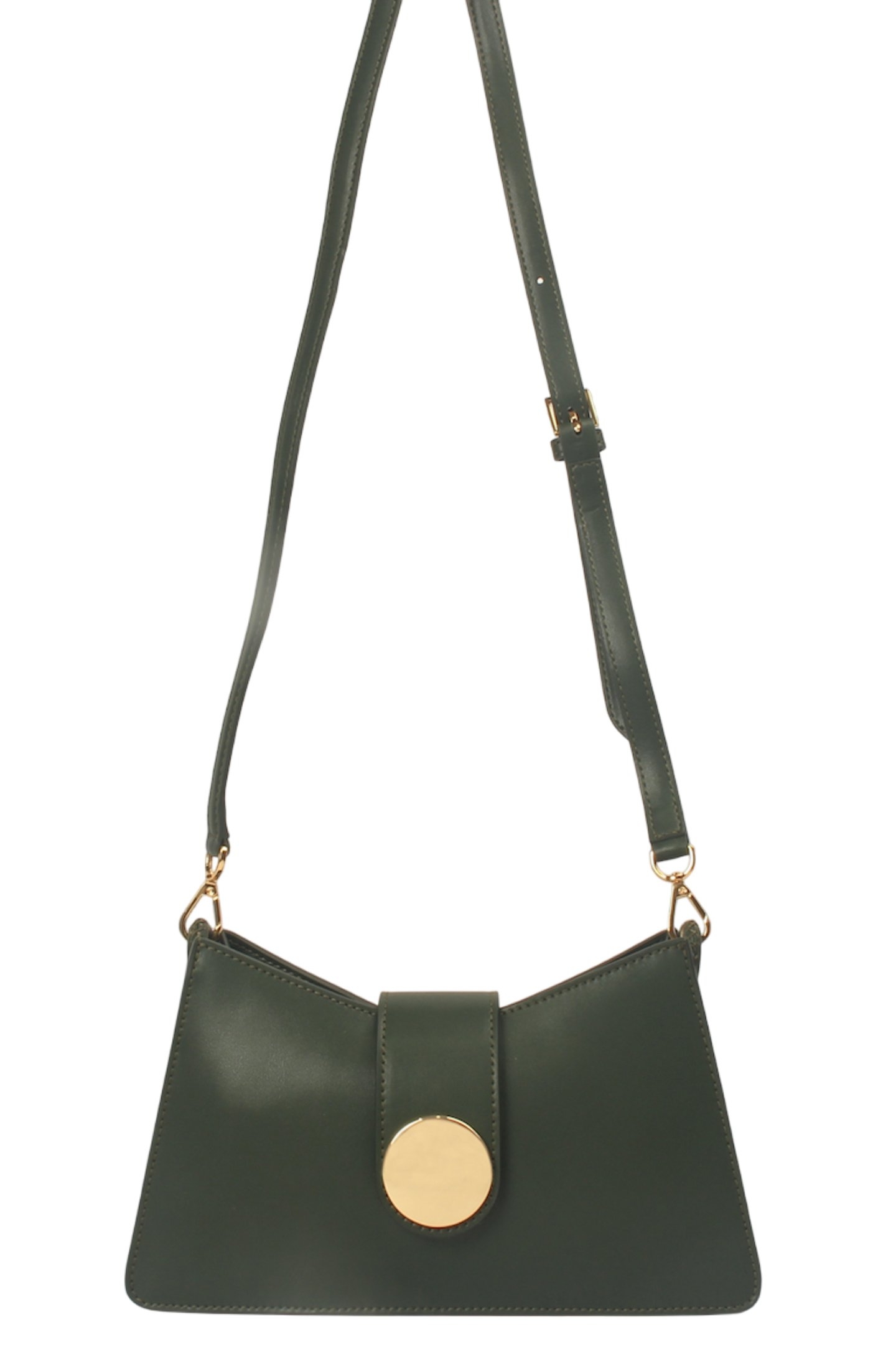 BUCKLE LEATHER KHAKI GREEN 1