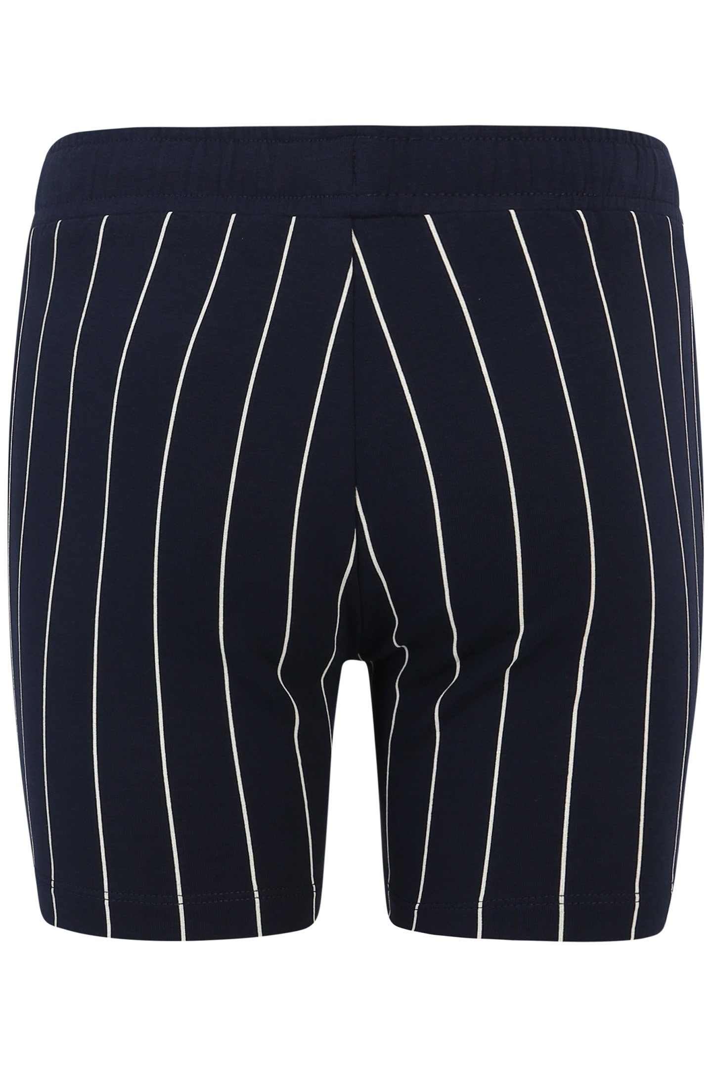 UNISEX LECZNA PINSTRIPED SHORTS BLACK IRIS/BRIGHT WHITE STRI 2