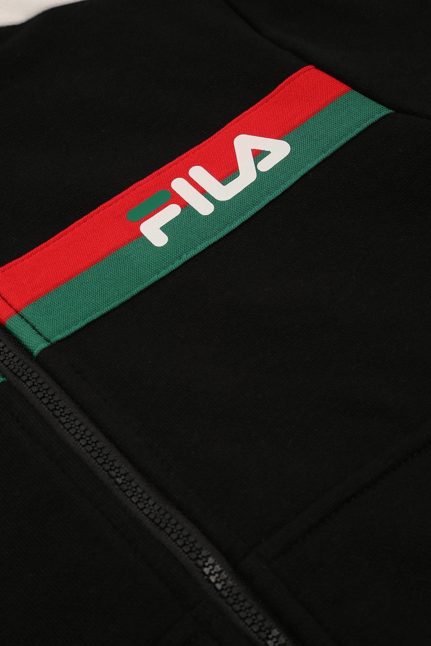 UNISEX DESANA REGULAR BLOCKED TRACK JACKET BLACK 3