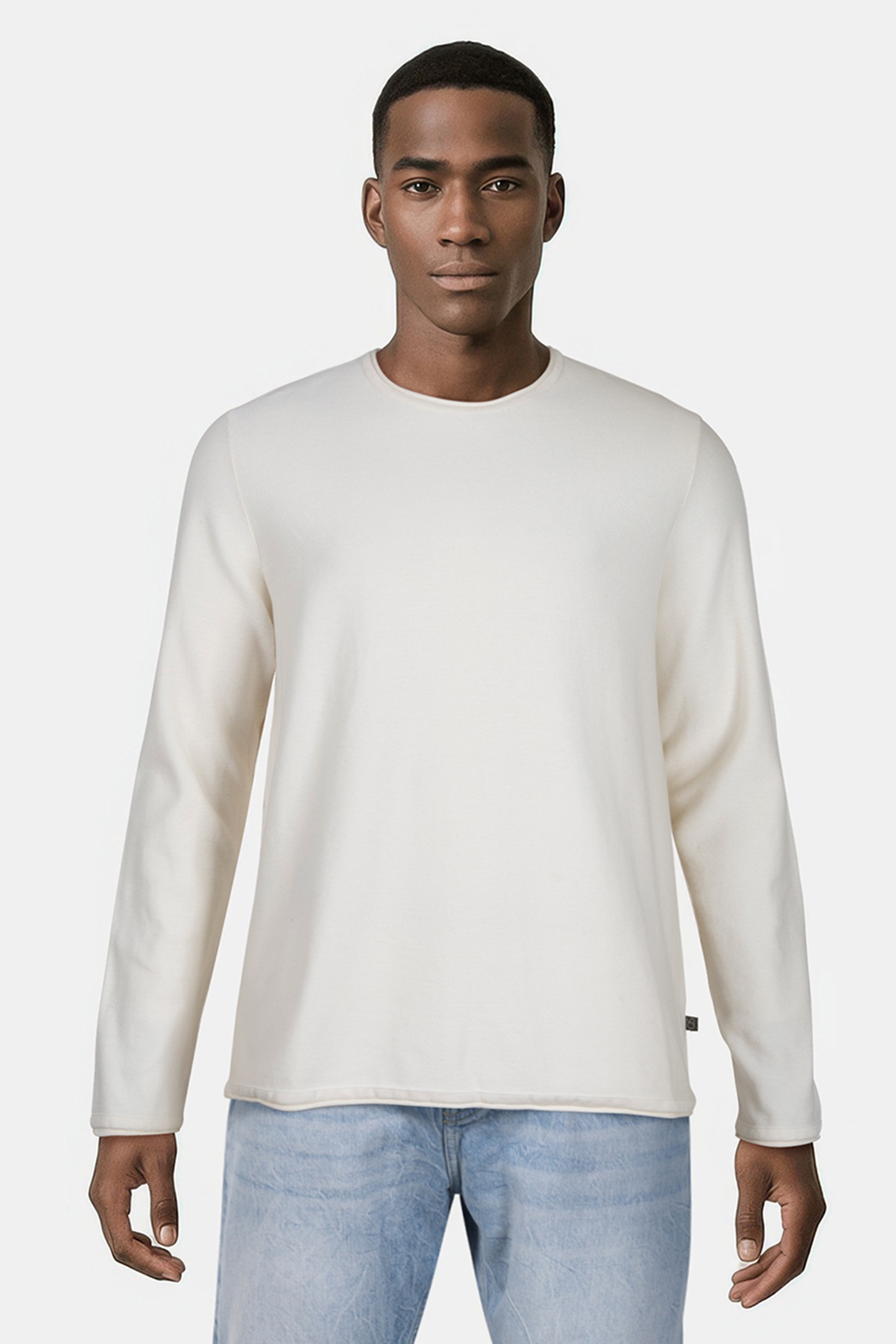 S.OLIVER-QS PULLOVER OFFWHITE 1