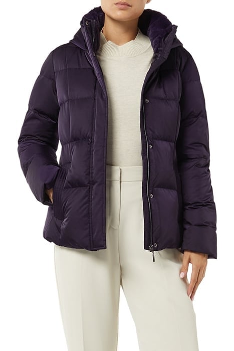 COMMA JACKET OUTDOOR AUBERGINE 1