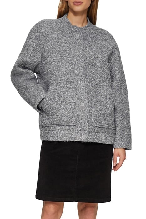 S.OLIVER JACKET OUTDOOR GREY/BLACK 1