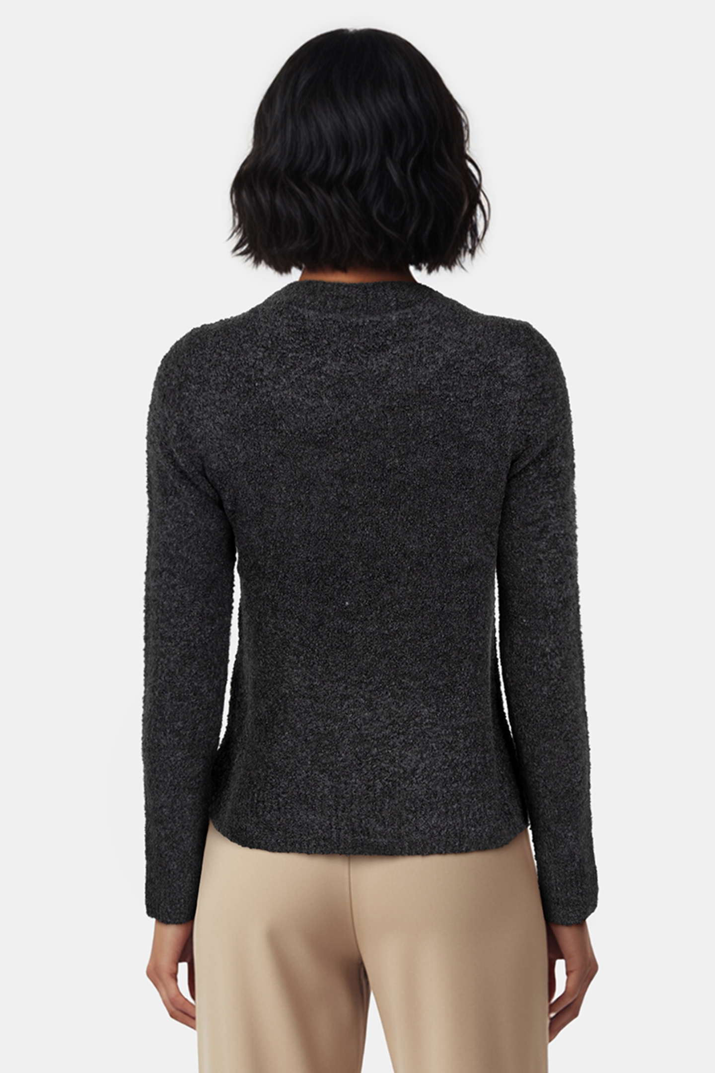 S.OLIVER PULLOVER GREY/BLACK 2