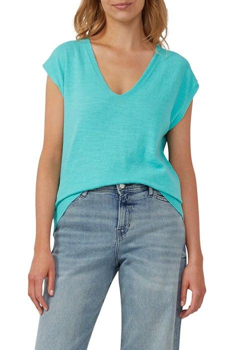 S.OLIVER STRICKWAREN BLUE GREEN 1