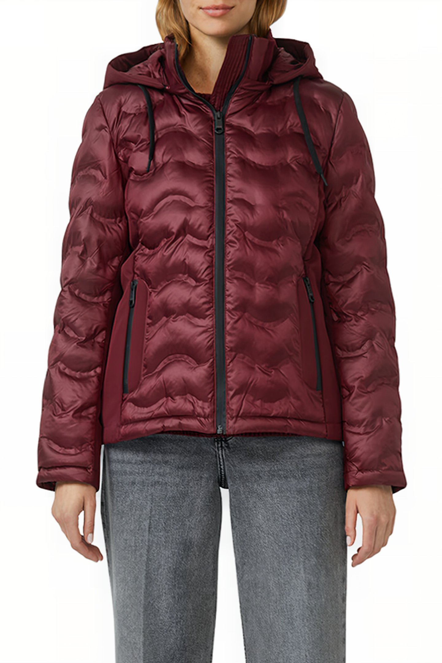 S.OLIVER JACKET OUTDOOR BURGUNDY 1