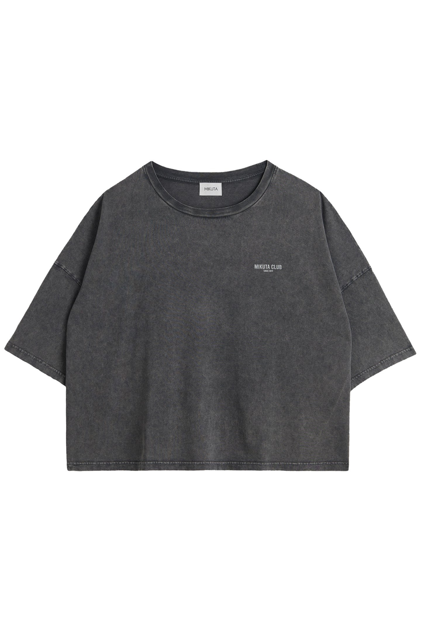 THE DARK FADED MIKUTA CLUB LOOSE COTTON T-SHIRT 2