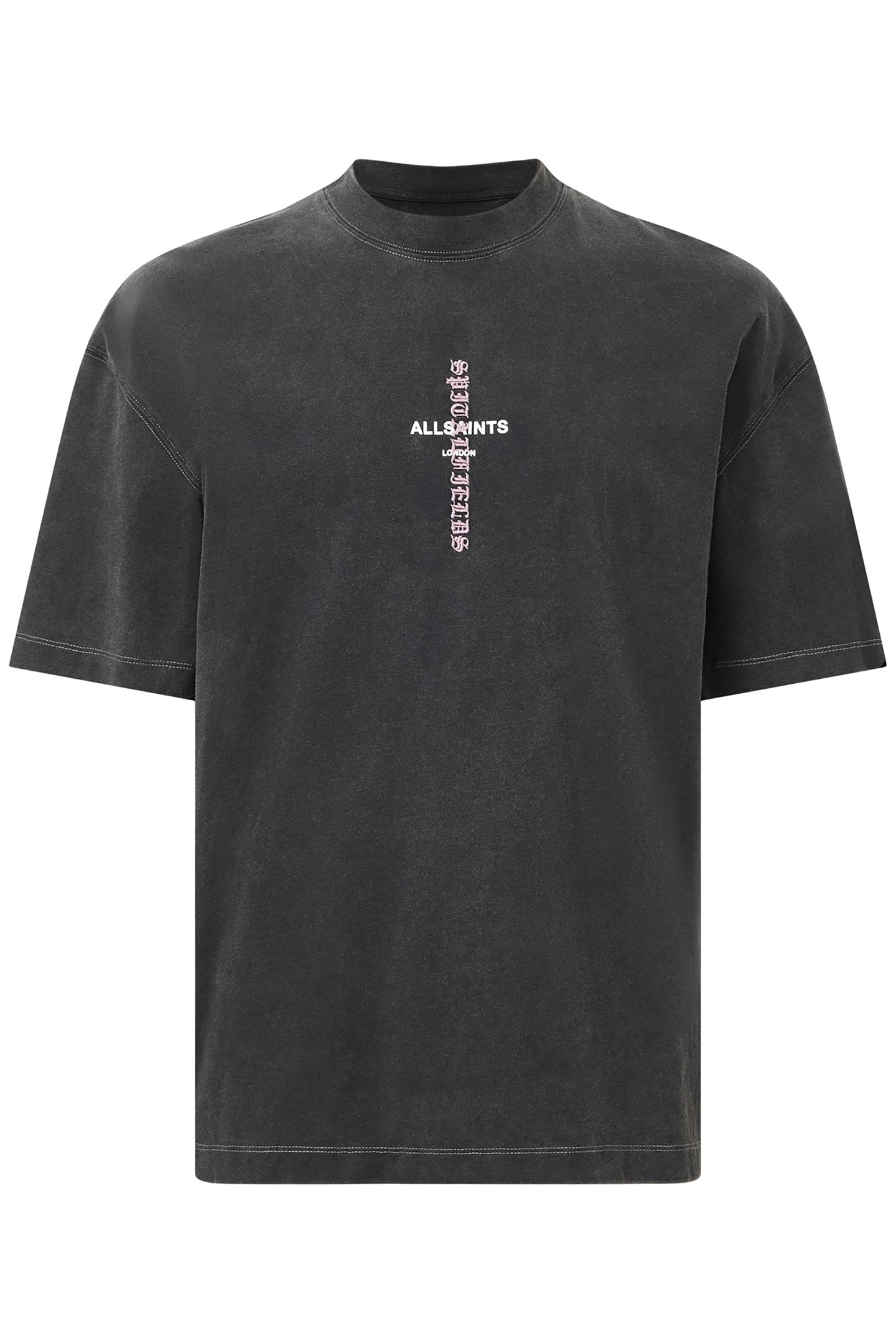 KNOX SS CREW WASHED BLACK 6