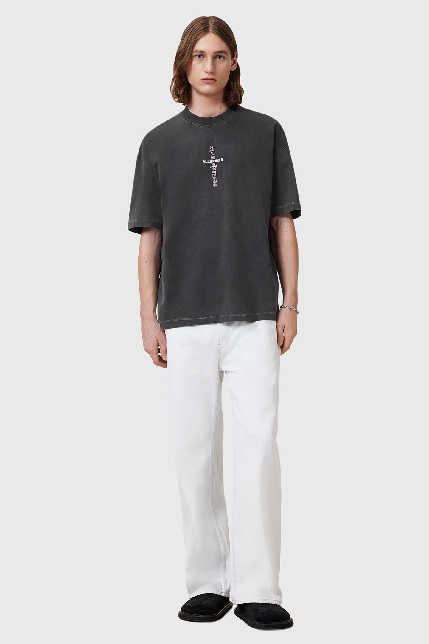 KNOX SS CREW WASHED BLACK 2