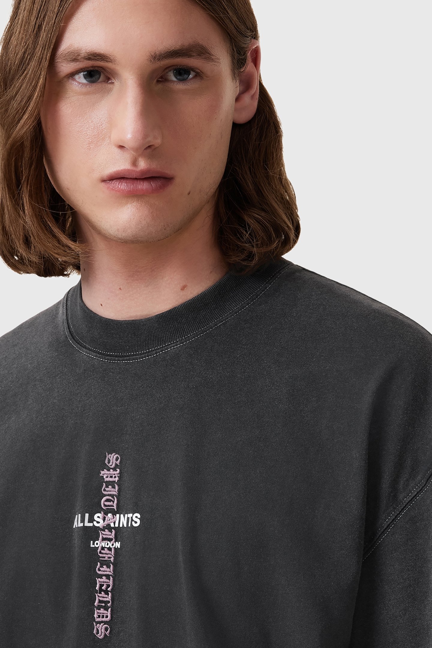 KNOX SS CREW WASHED BLACK 7