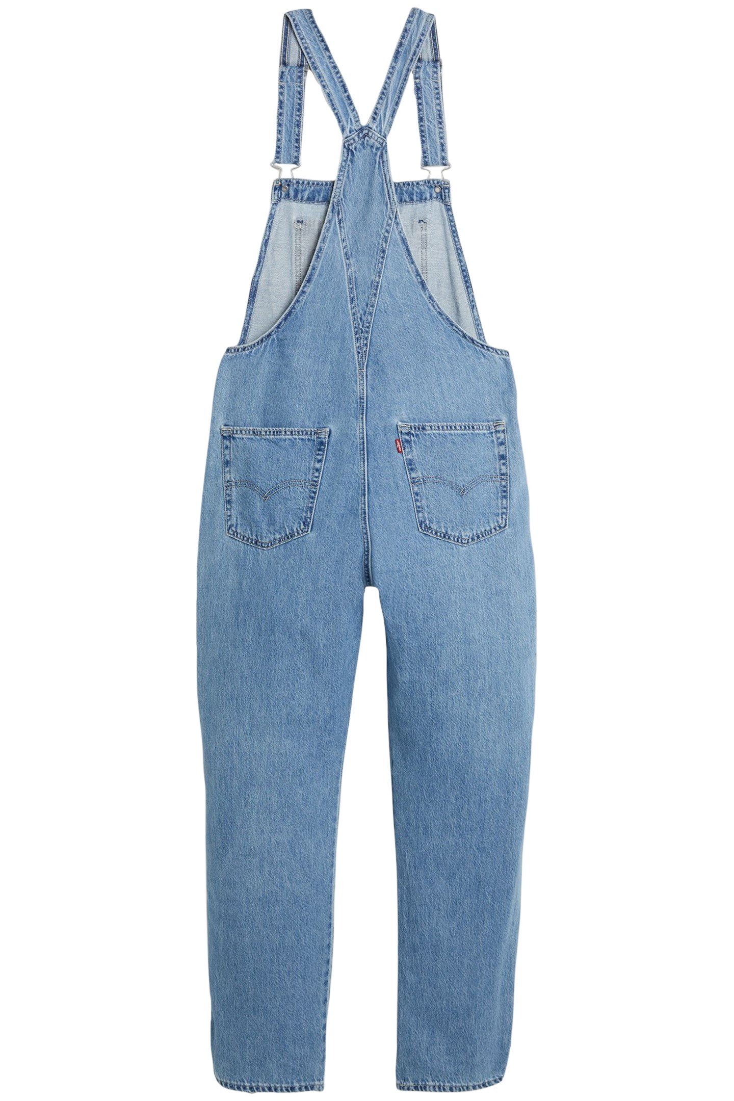 VINTAGE DENIM OVERALLS MED INDIGO 5