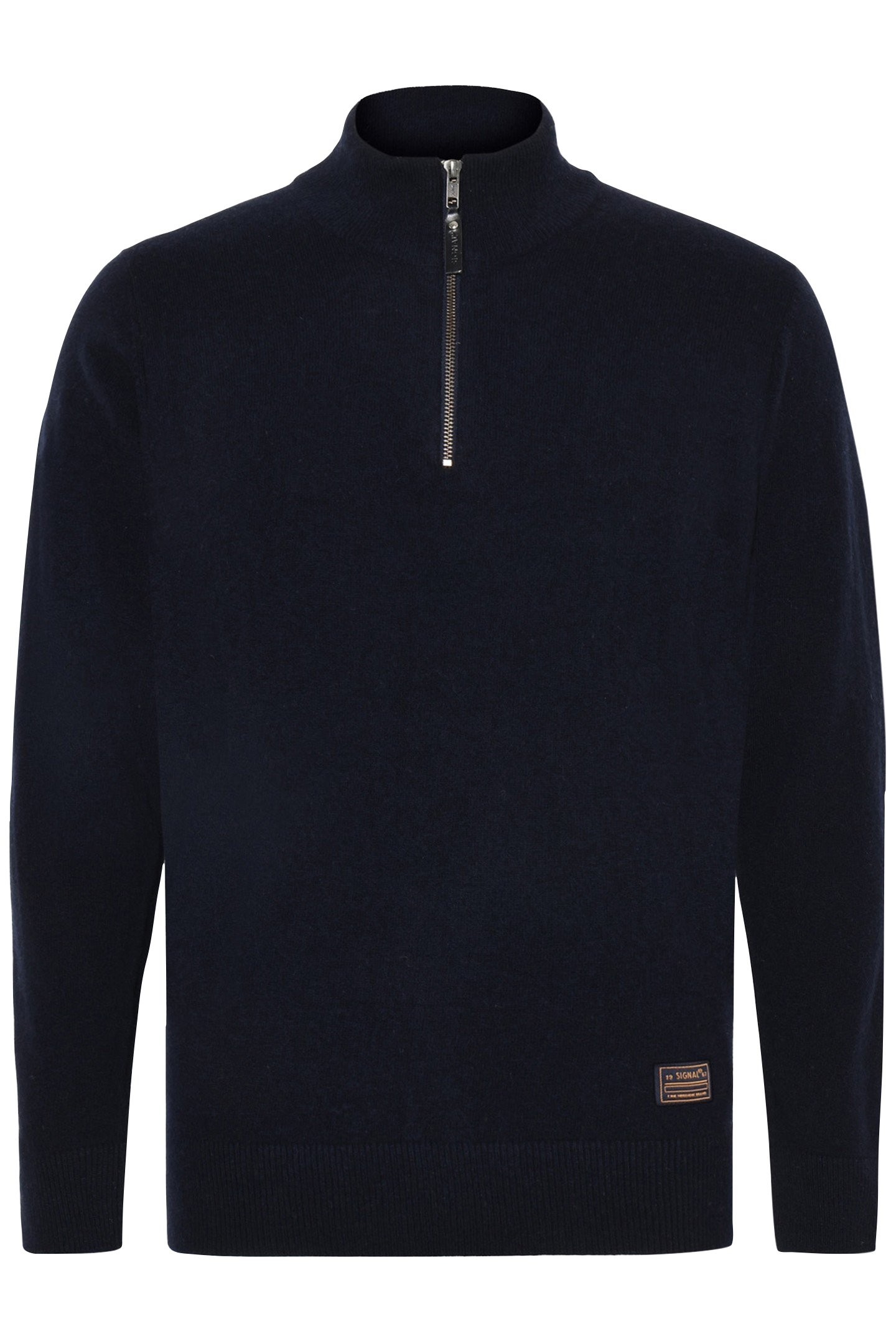 ROBERTSI HALF ZIP KNIT DEEP MARINE 1