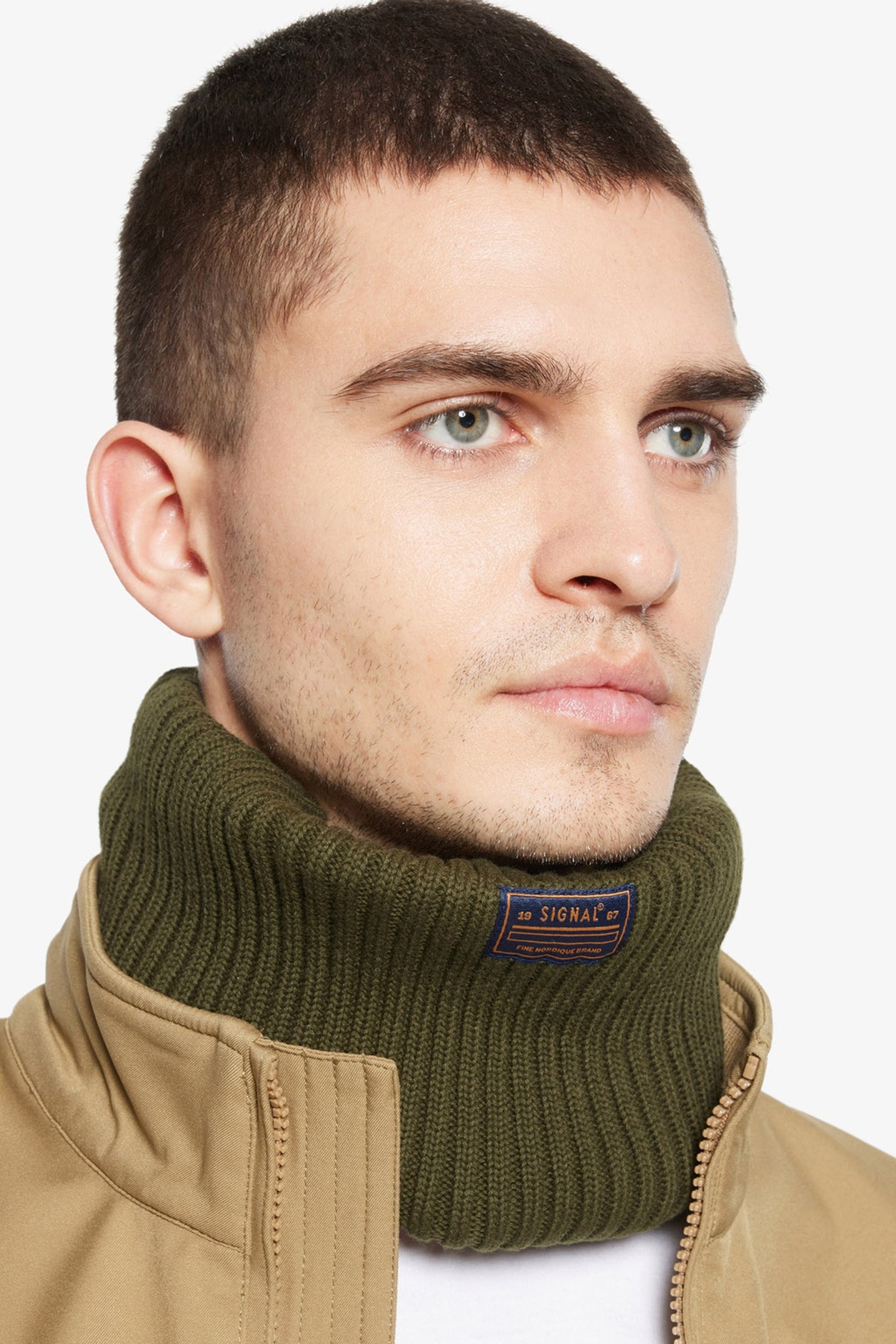 RIB NECK TUBE FULL GREEN 4