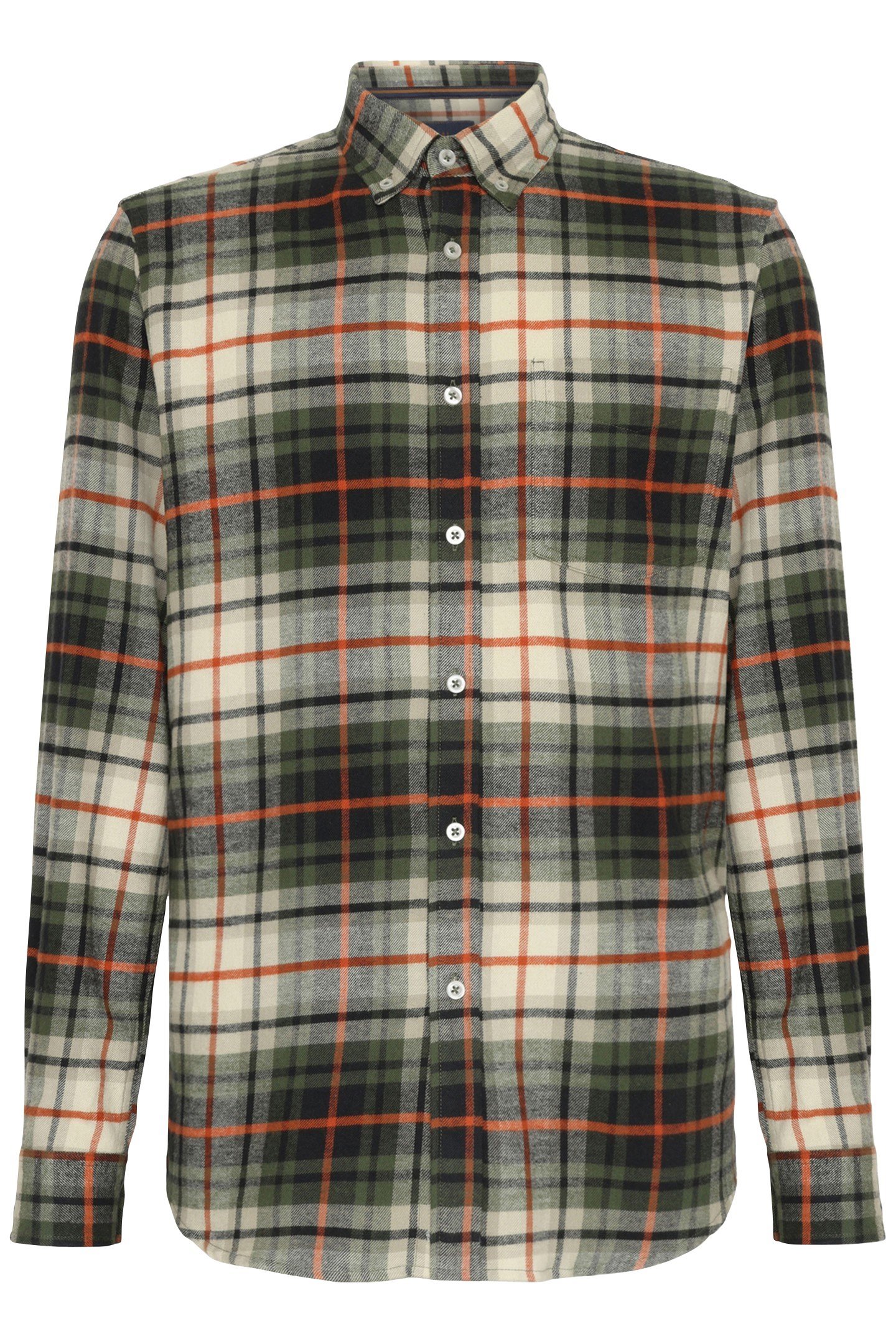 CLAYTONSI + L/S SHIRTS GREEN BIO 1