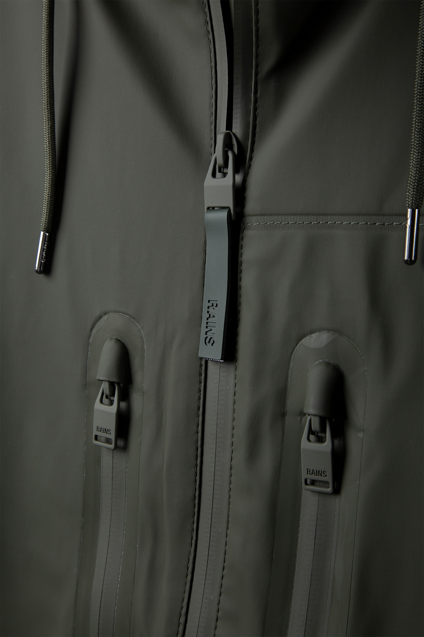 UNISEX CARGO LONG JACKET W3 GREEN 6