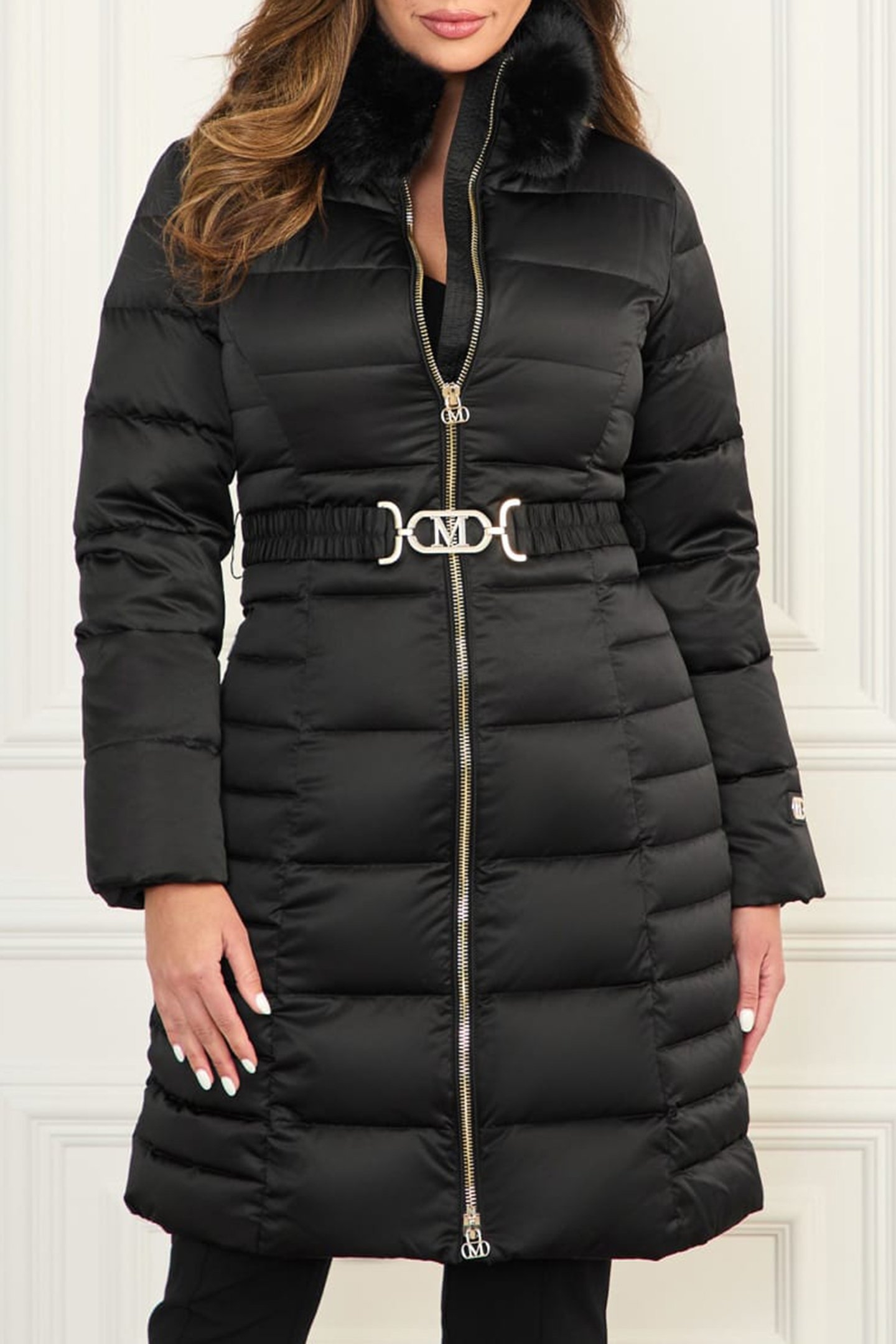 JASTIN DOWN MIDI JAC JET BLACK A996 1