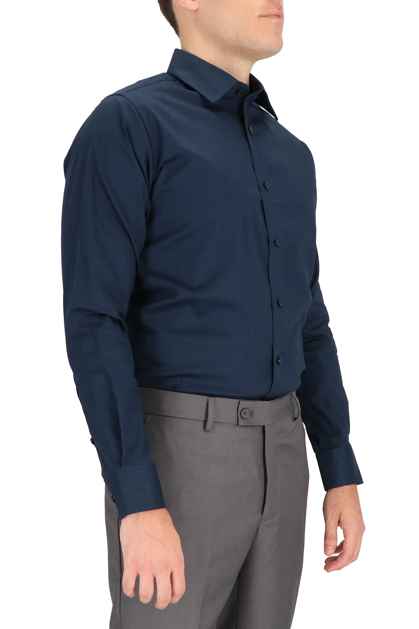 DRESS SHIRT NAVY 3