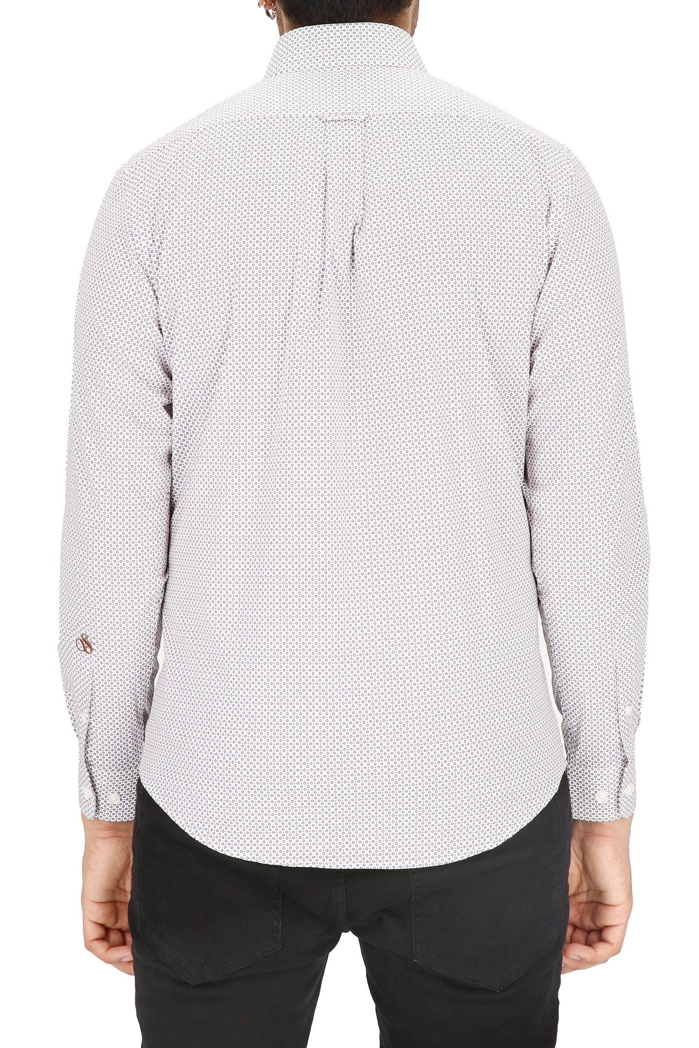 DRESS SHIRT WHITE/BLUE 2