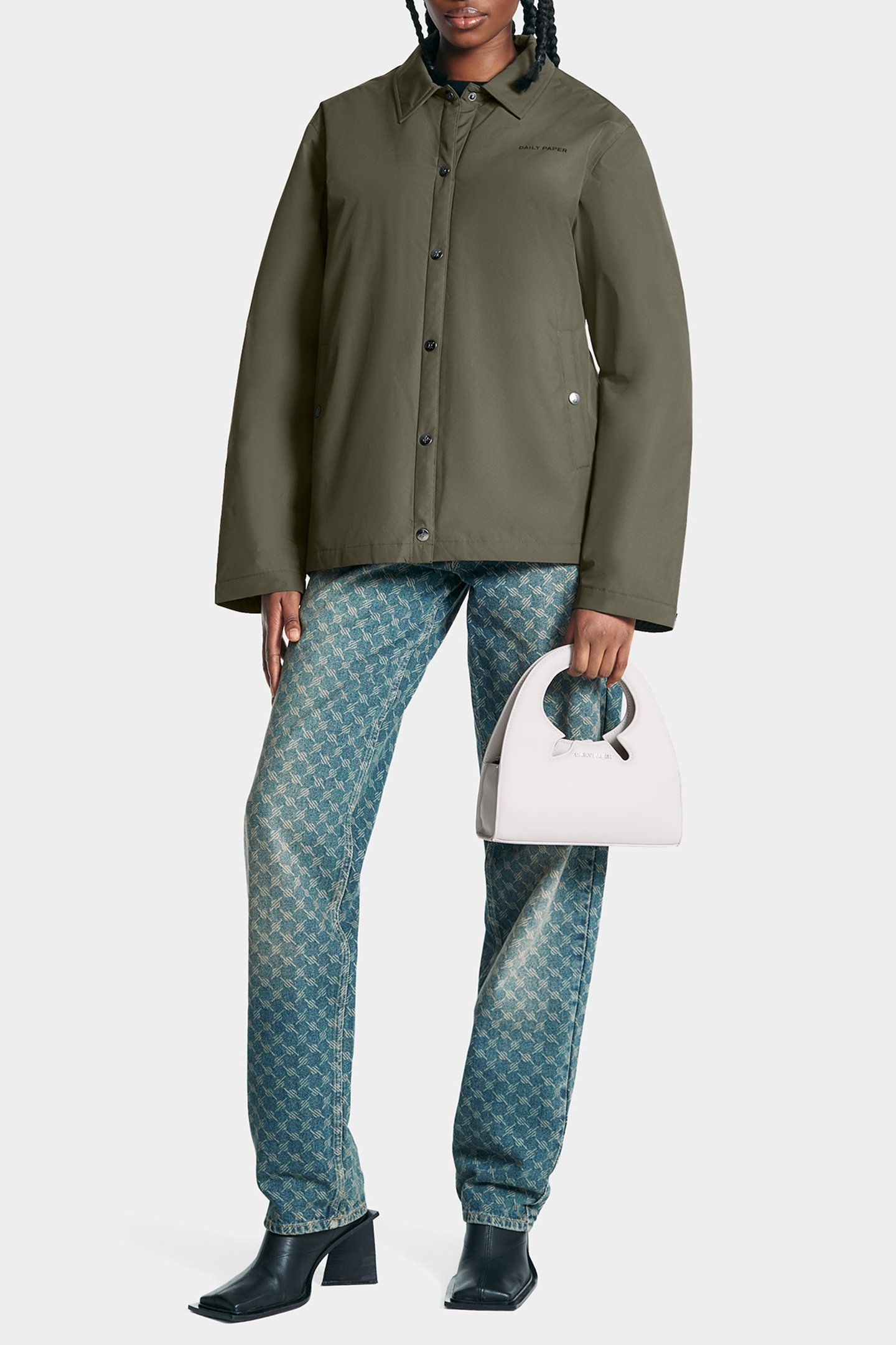 ELAYA COACH JACKET GREY 3