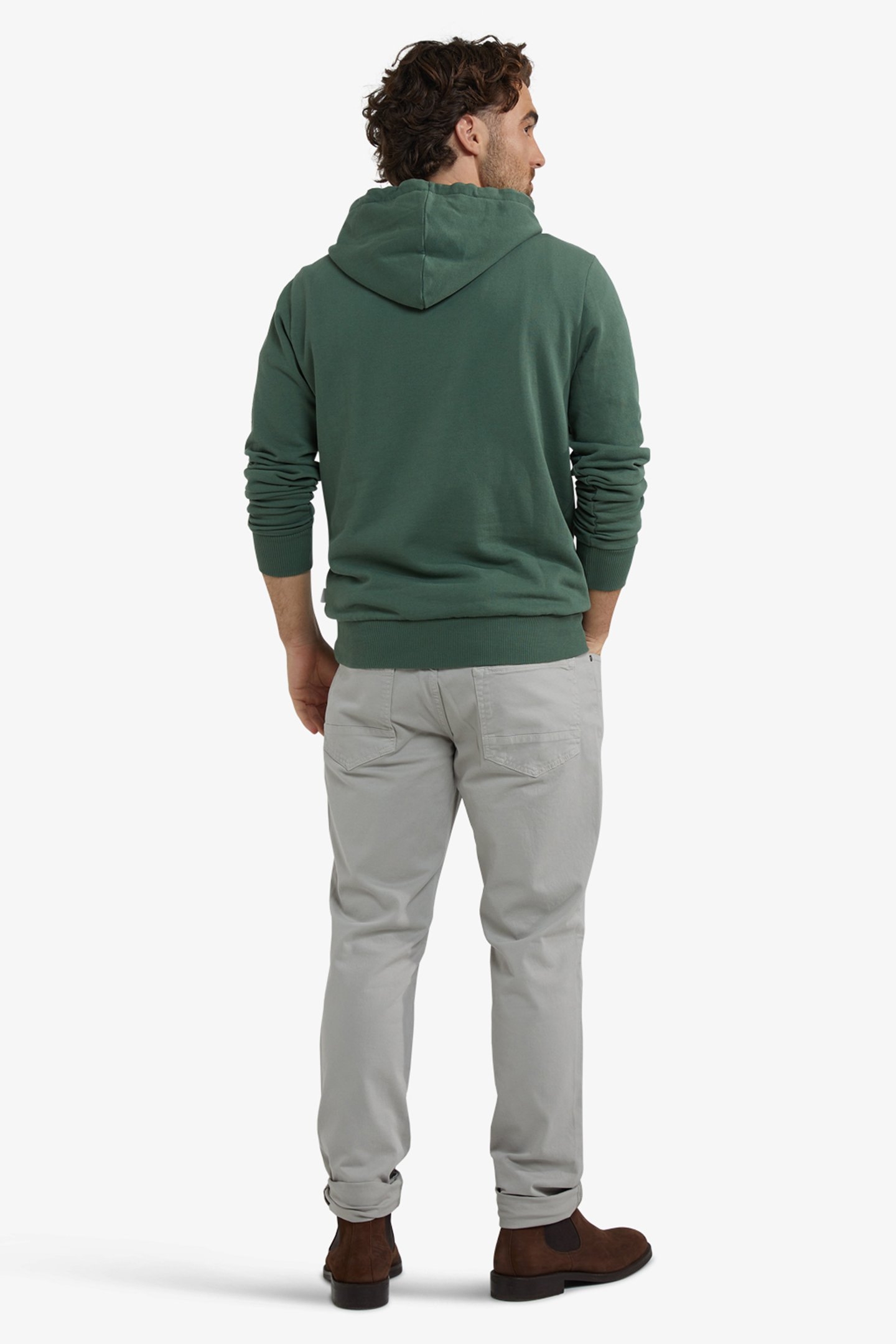 LOGO HOODY WINTER SAGE 3