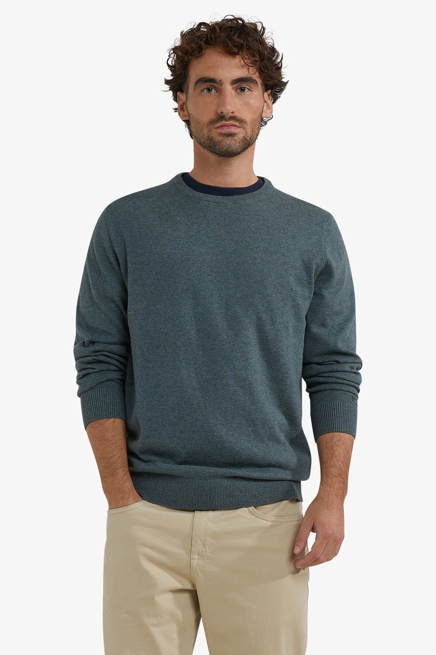C-NECK SWEATER WINTER SAGE 1