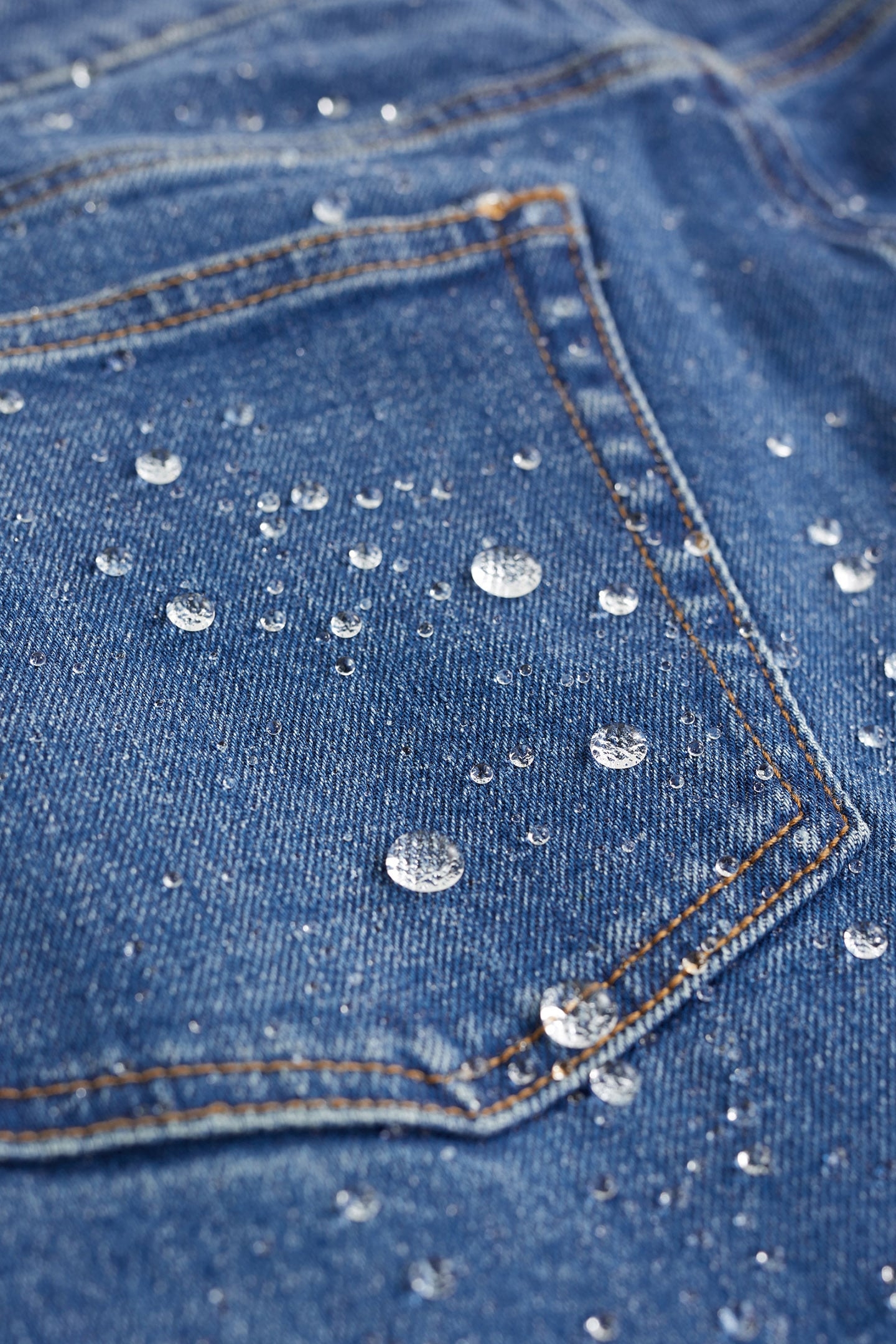 5-POCKET MID WAIST DARK BLUE 6