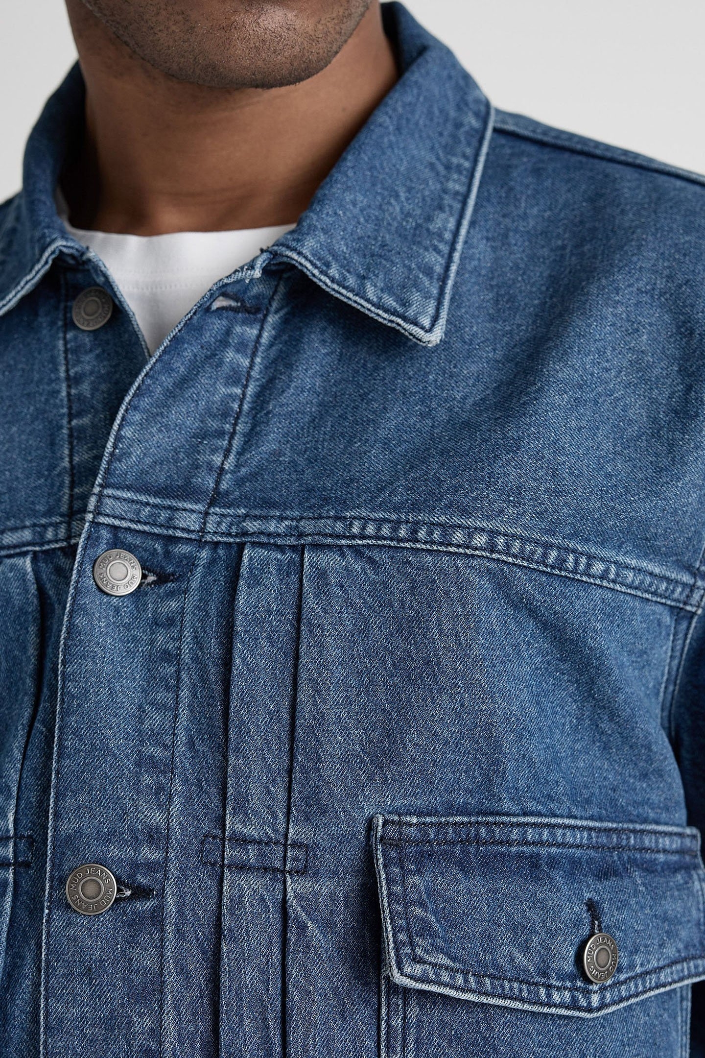 BENNY DENIM JACKET MEDIUM STONE 6