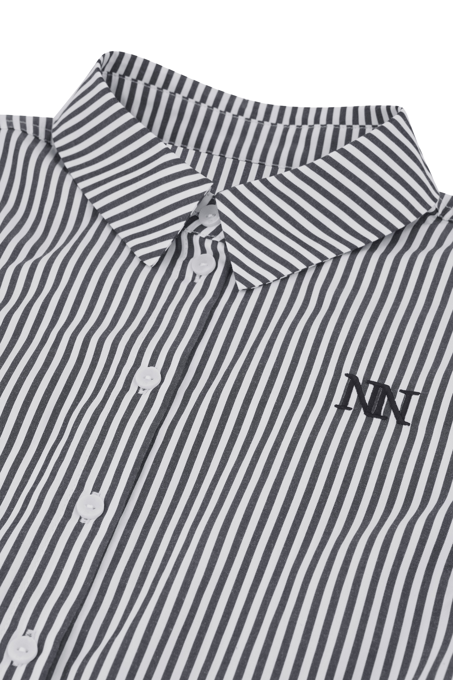 NOMI BLOUSE BLACK/OFF WHITE 4