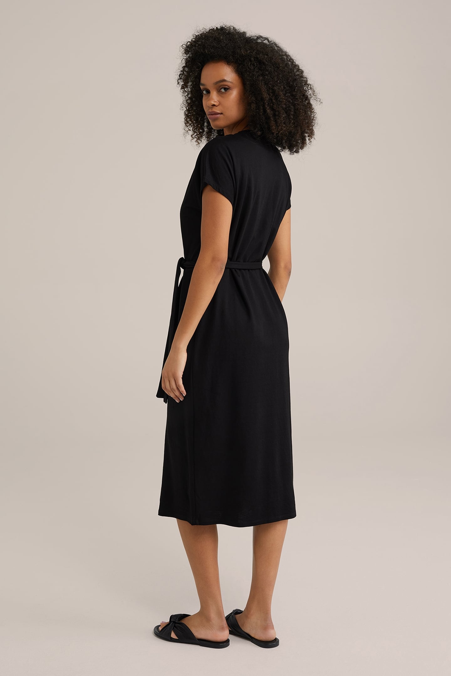DRESS MIDI BLACK 2