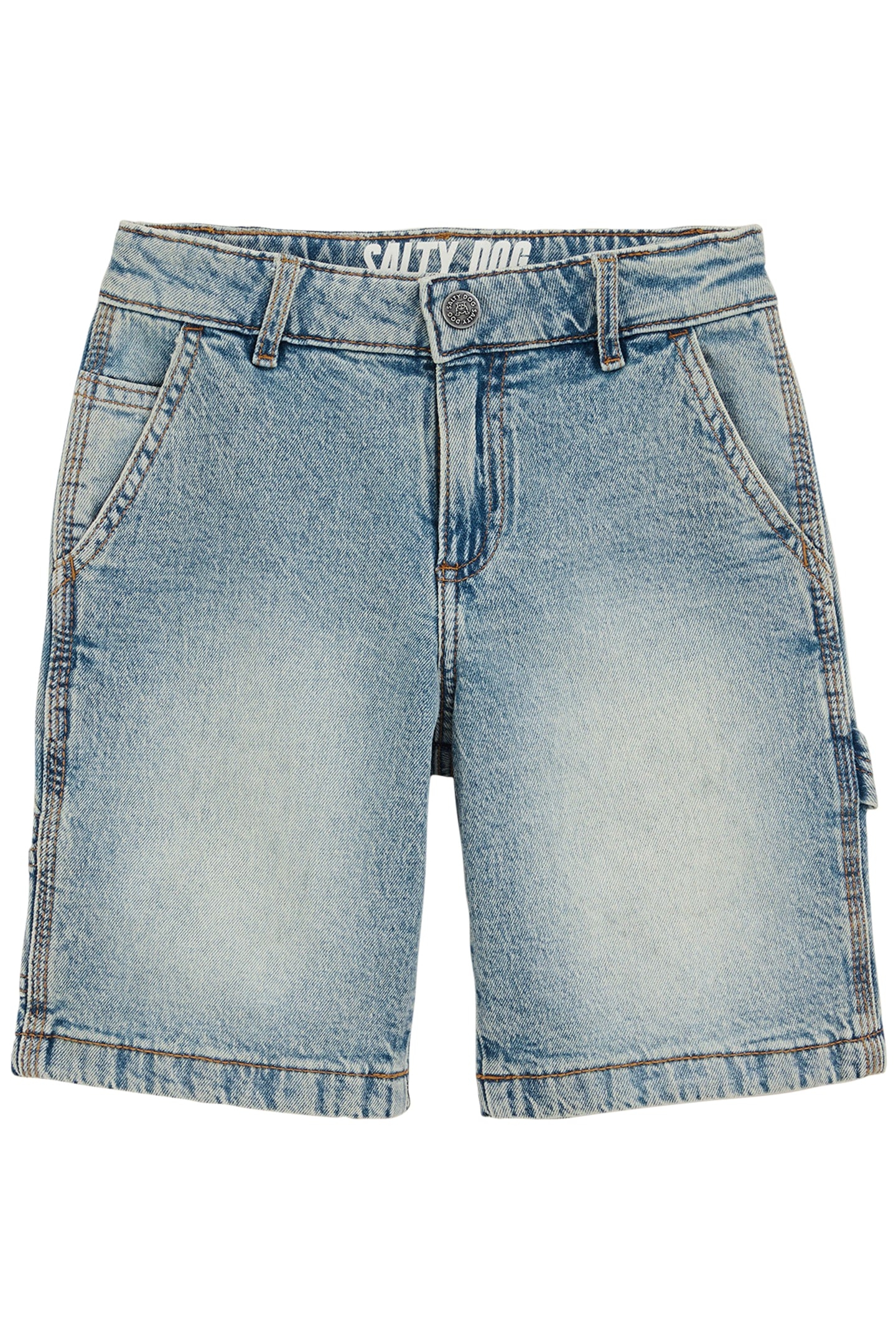 5-POCKET MID WAIST BLUE 3